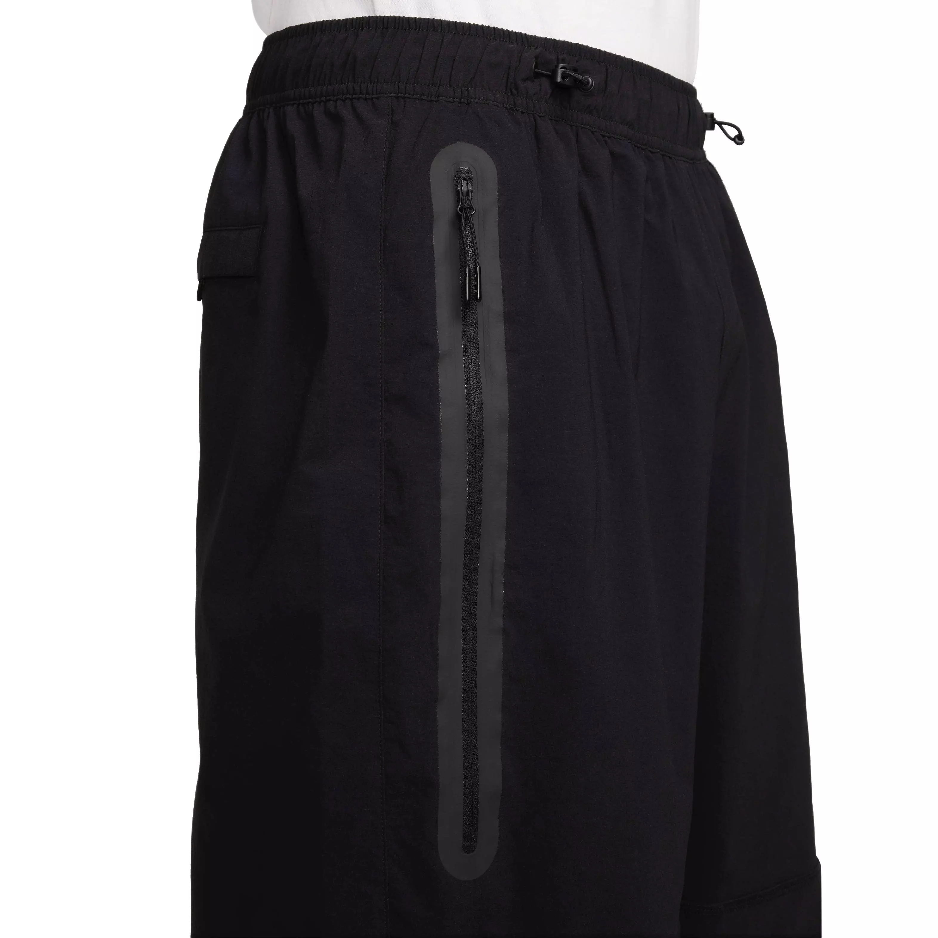 Nike Men's Tech Woven Oversized Pants - Black - BLACK