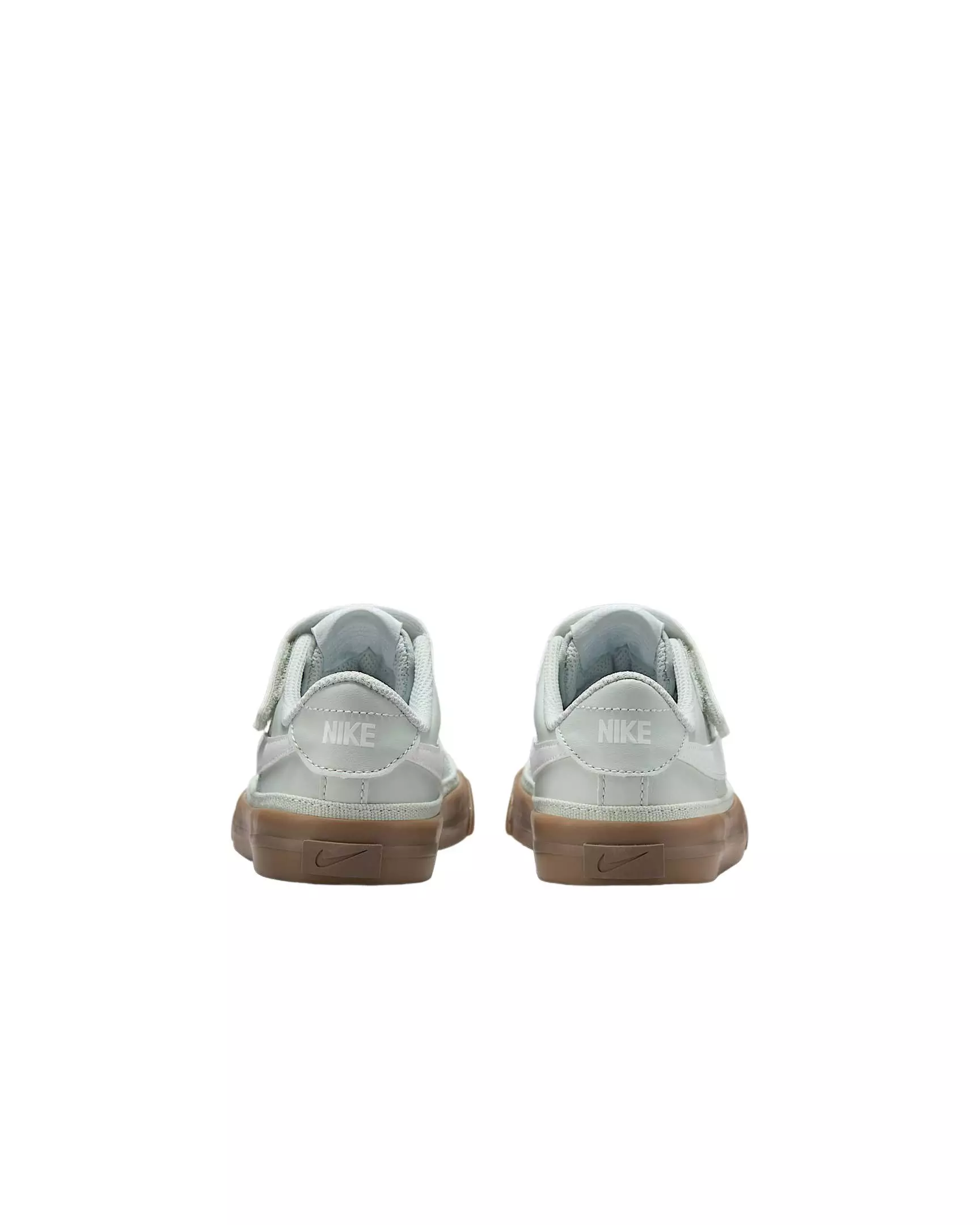 Nike Court Legacy "Light Silver/Gum Dark Brown/White" Preschool Boys' Shoe - LT SILVER/GUM DK BROWN/WHITE