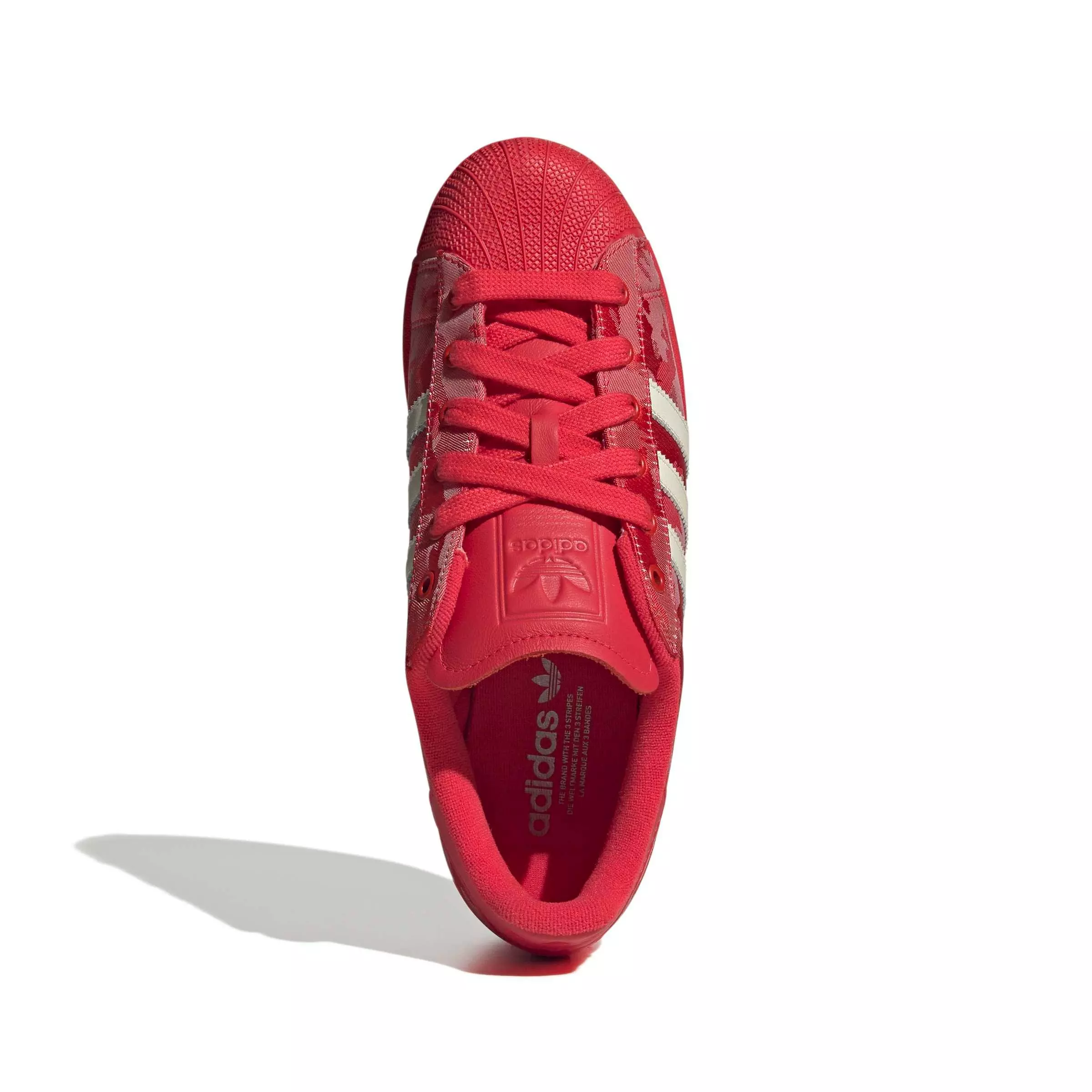 adidas Originals Superstar II "Pure Ruby/Off White/Silver Metallic" Men's Shoe - RUBY/OFF WHITE/SILVER