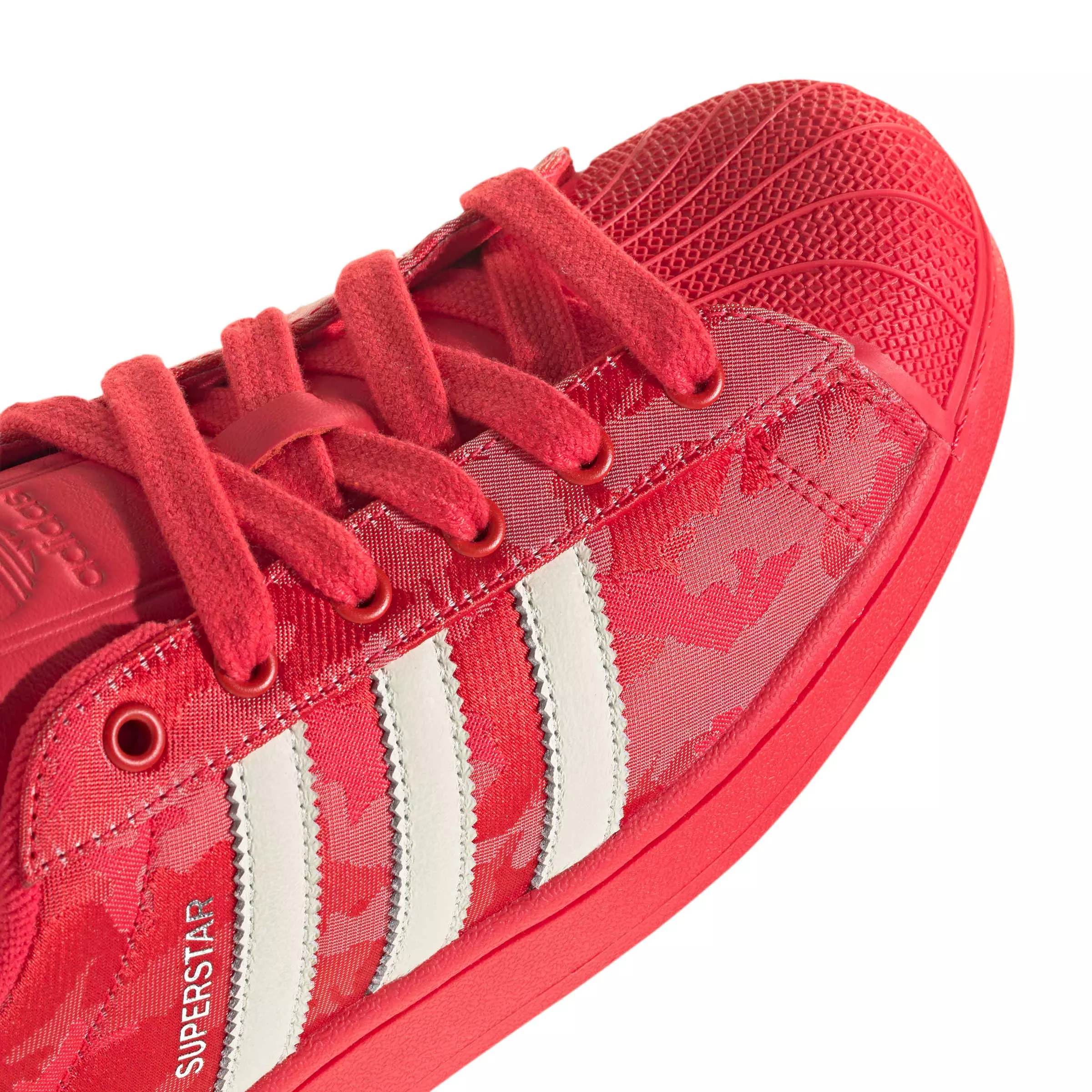 adidas Originals Superstar II "Pure Ruby/Off White/Silver Metallic" Men's Shoe - RUBY/OFF WHITE/SILVER