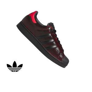 adidas Originals Superstar II "Pure Ruby" Men's Shoe - BLACK/RUBY/SILVER