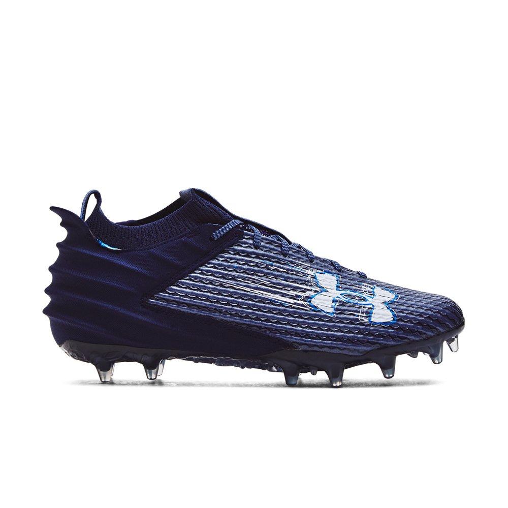 Navy blue shop under armour cleats