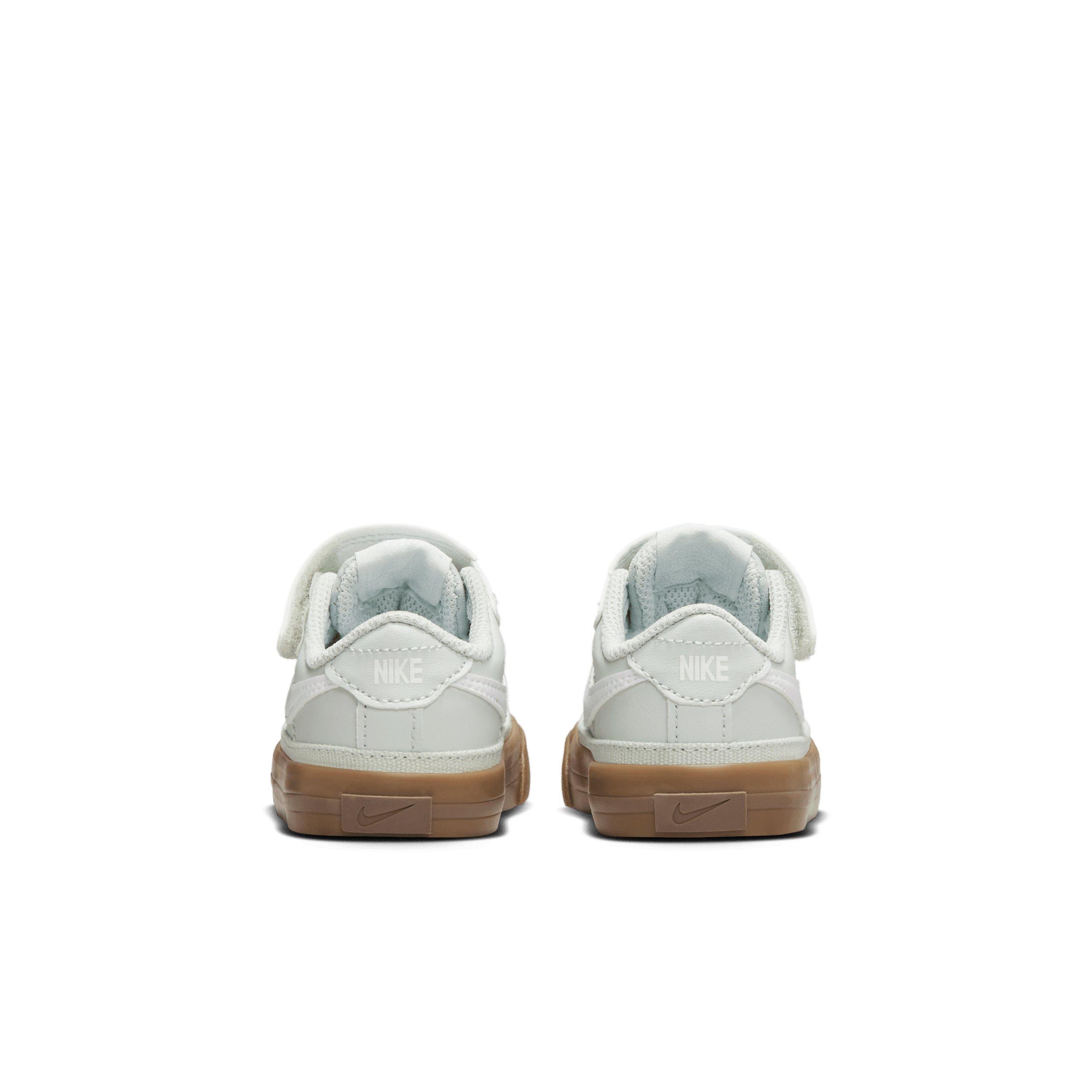 Nike Court Legacy Infant Boys' "Light Silver/Gum Dark Brown/White" Shoe