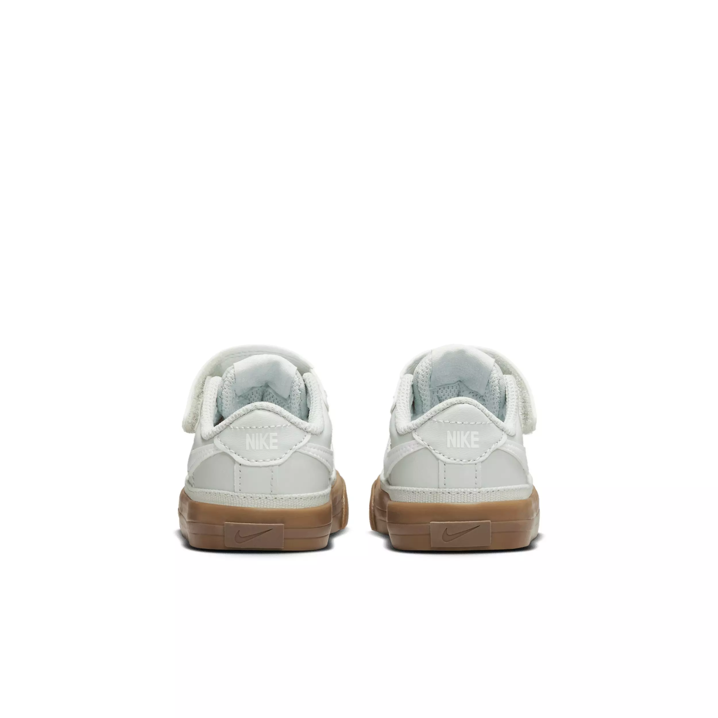 Nike Court Legacy "Light Silver/Gum Dark Brown/White" Infant Boys' Shoe - LT SILVER/GUM DK BROWN/WHITE