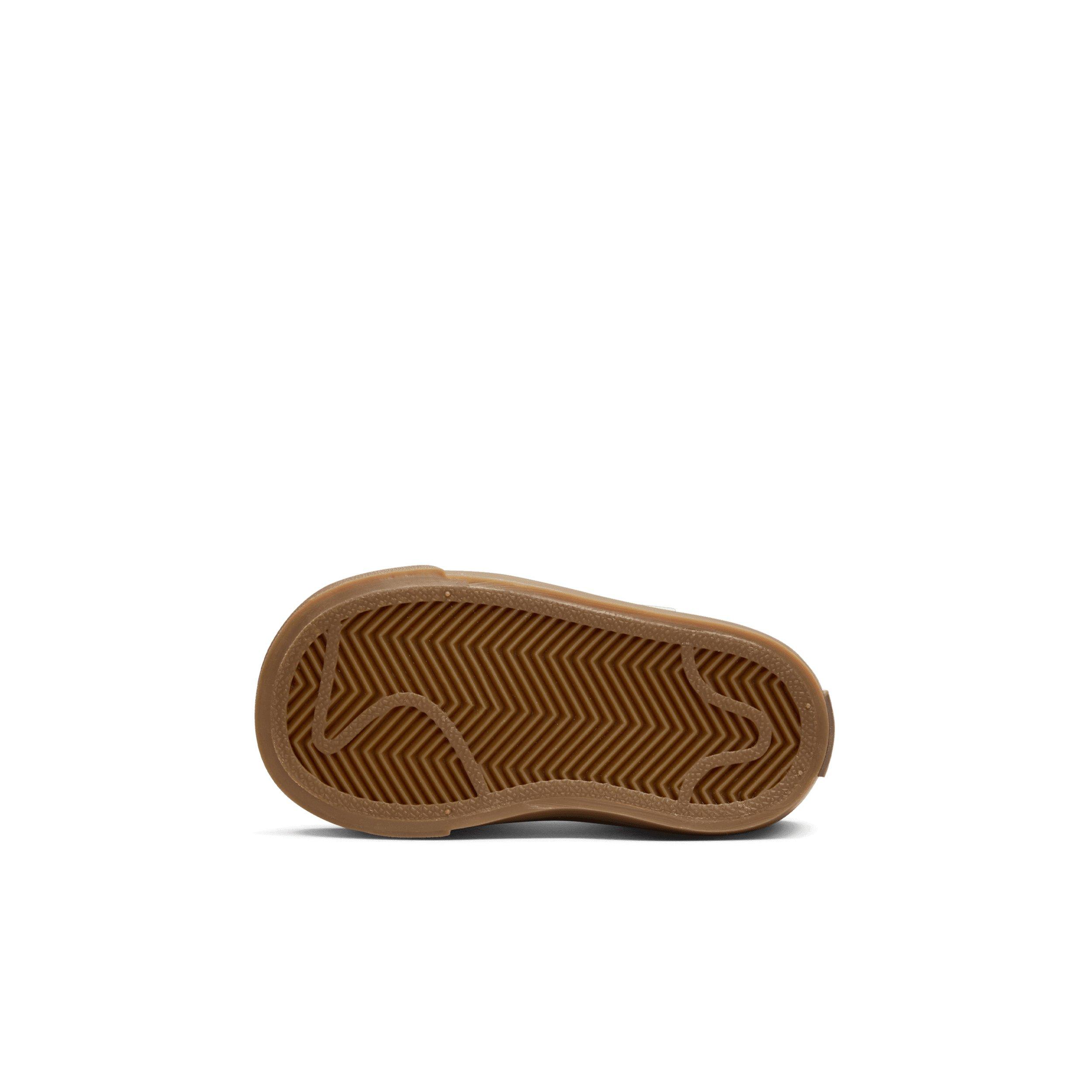 Nike Court Legacy Infant Boys' "Light Silver/Gum Dark Brown/White" Shoe