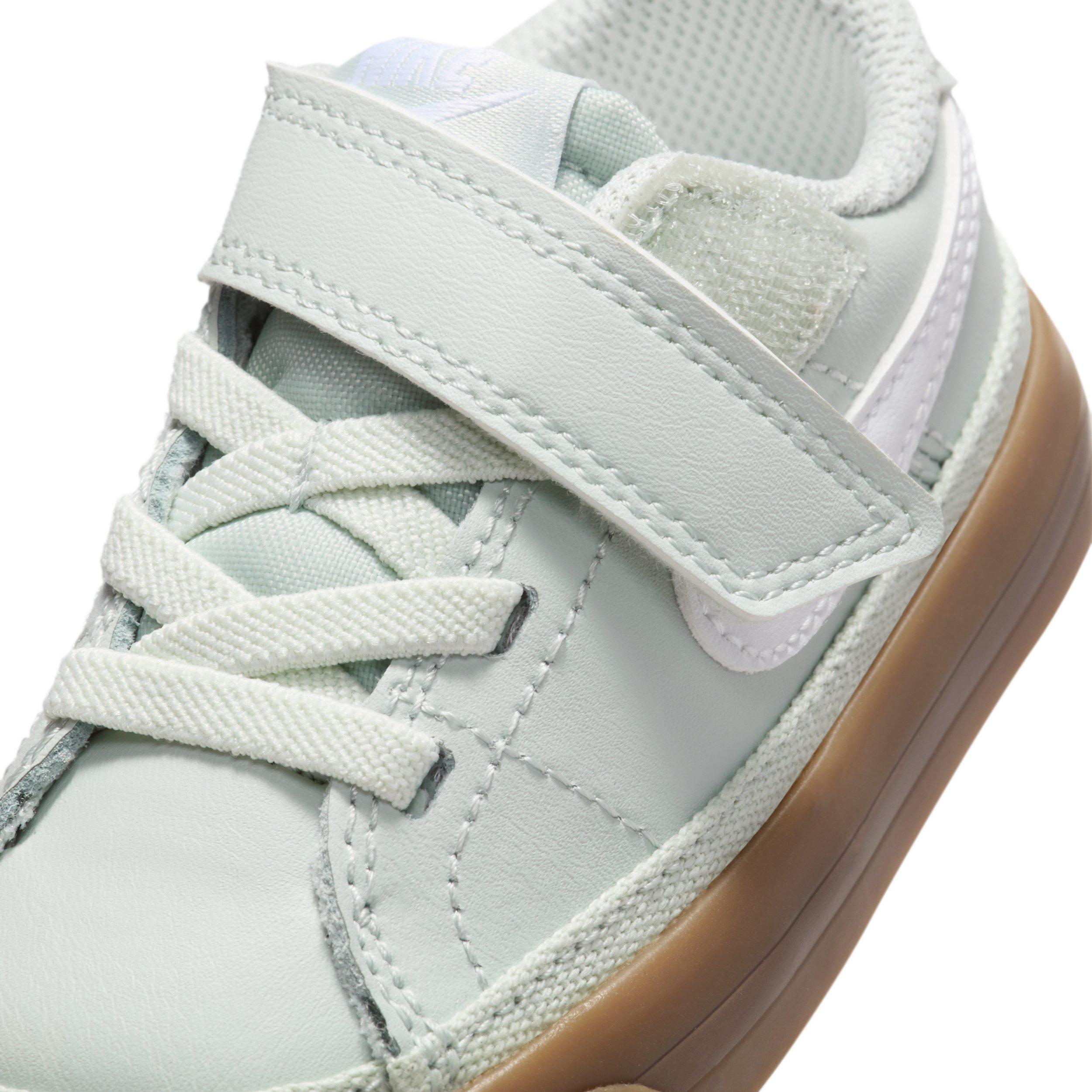Nike Court Legacy Infant Boys' "Light Silver/Gum Dark Brown/White" Shoe