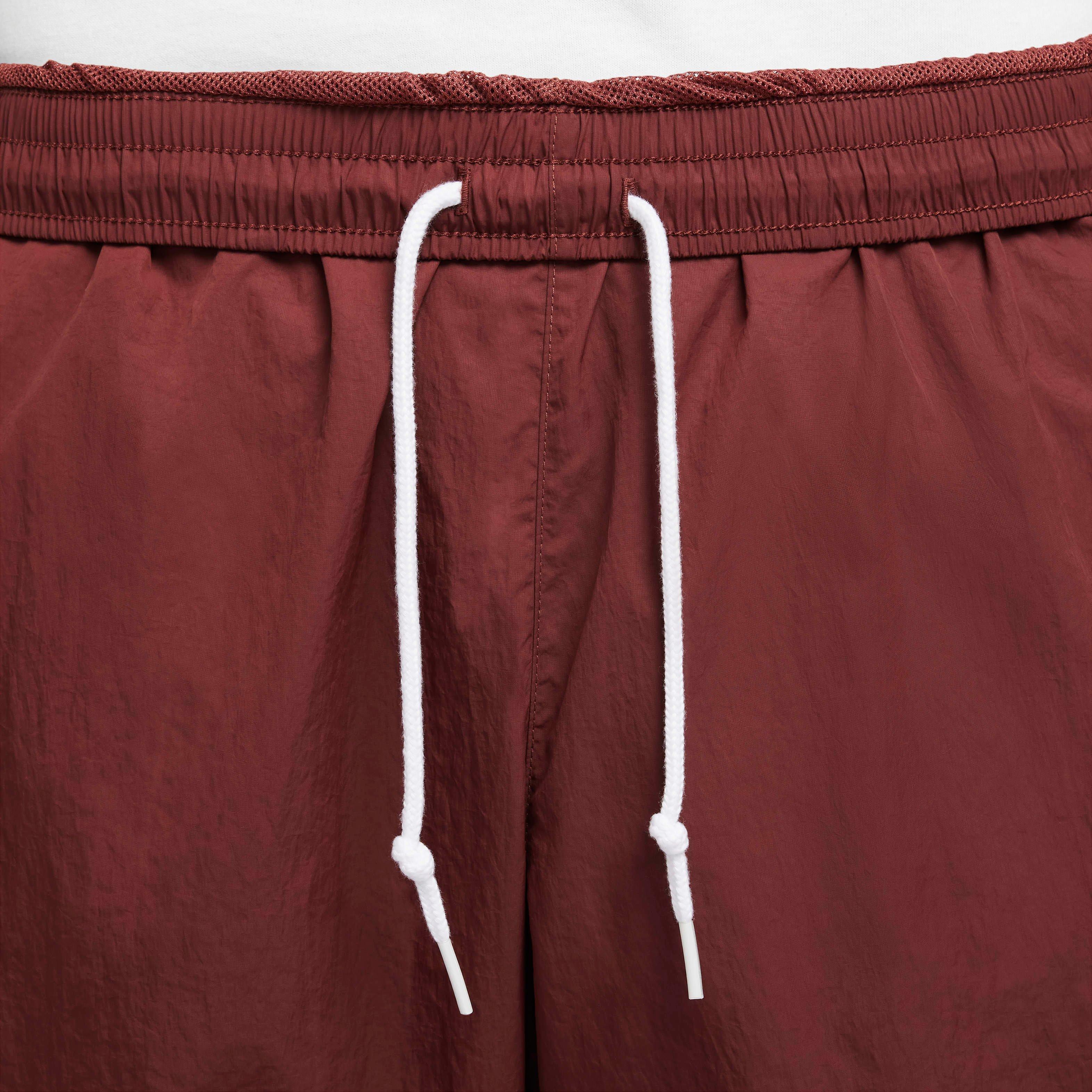 Nike NRG Vintage Solo Swoosh Shorts Dark Red Burgundy Men’s Size newest L