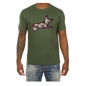 AKOO Men's Floral Snobby Short Sleeve Graphic Tee