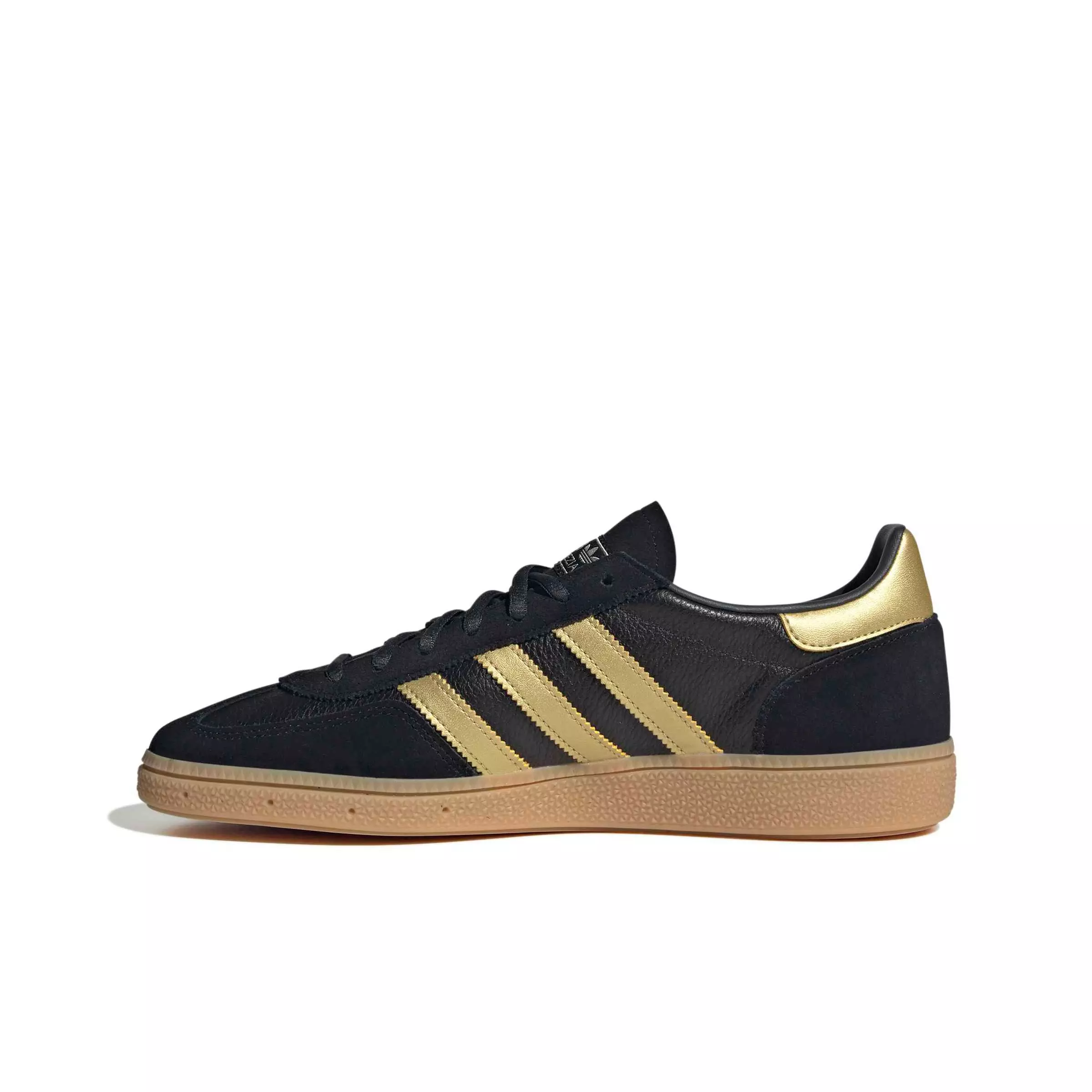 adidas Originals Handball Spezial "Core Black/Matte Gold/Carbon" Men's Shoe - BLACK/GOLD/CARBON