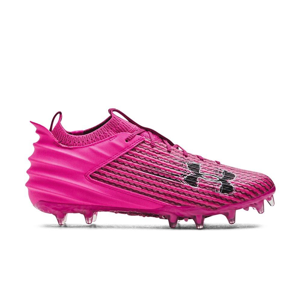 Under Armour Blur Smoke 2.0 MC Rebel Pink Black Men s Football Cleat