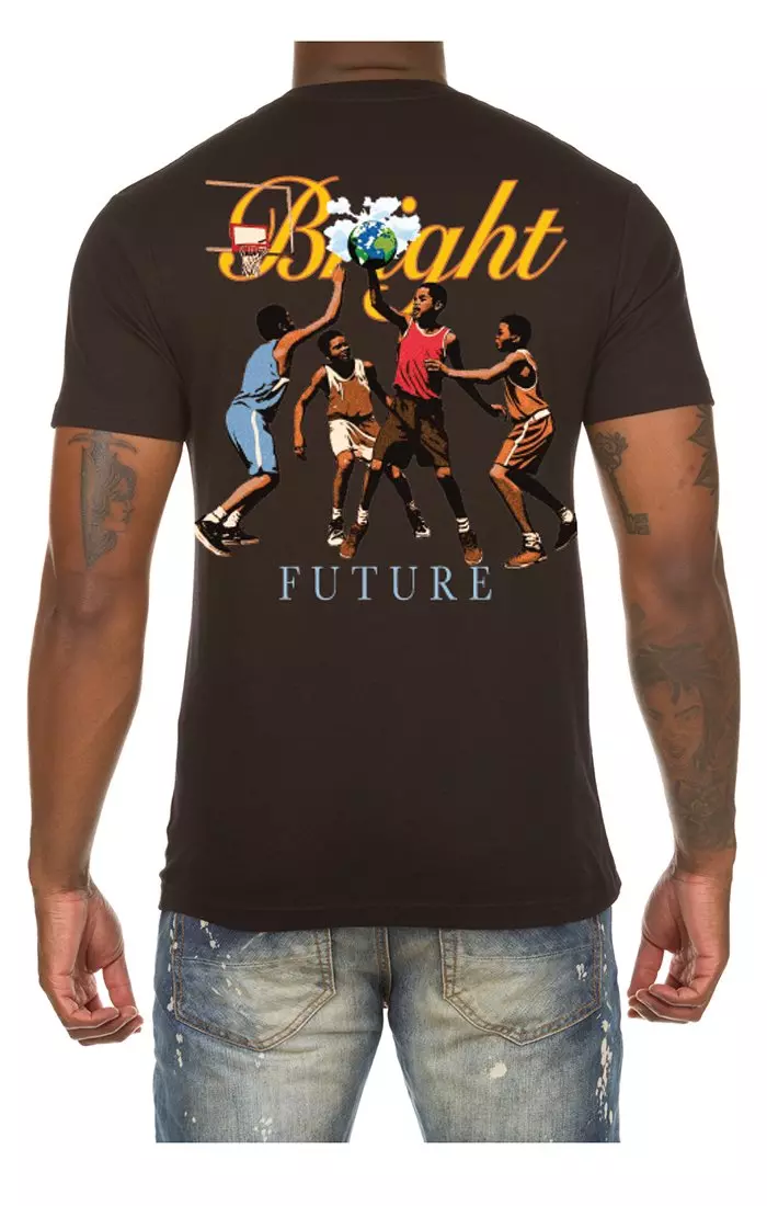 AKOO Men's World Champs Short Sleeve Graphic Tee - BLACK