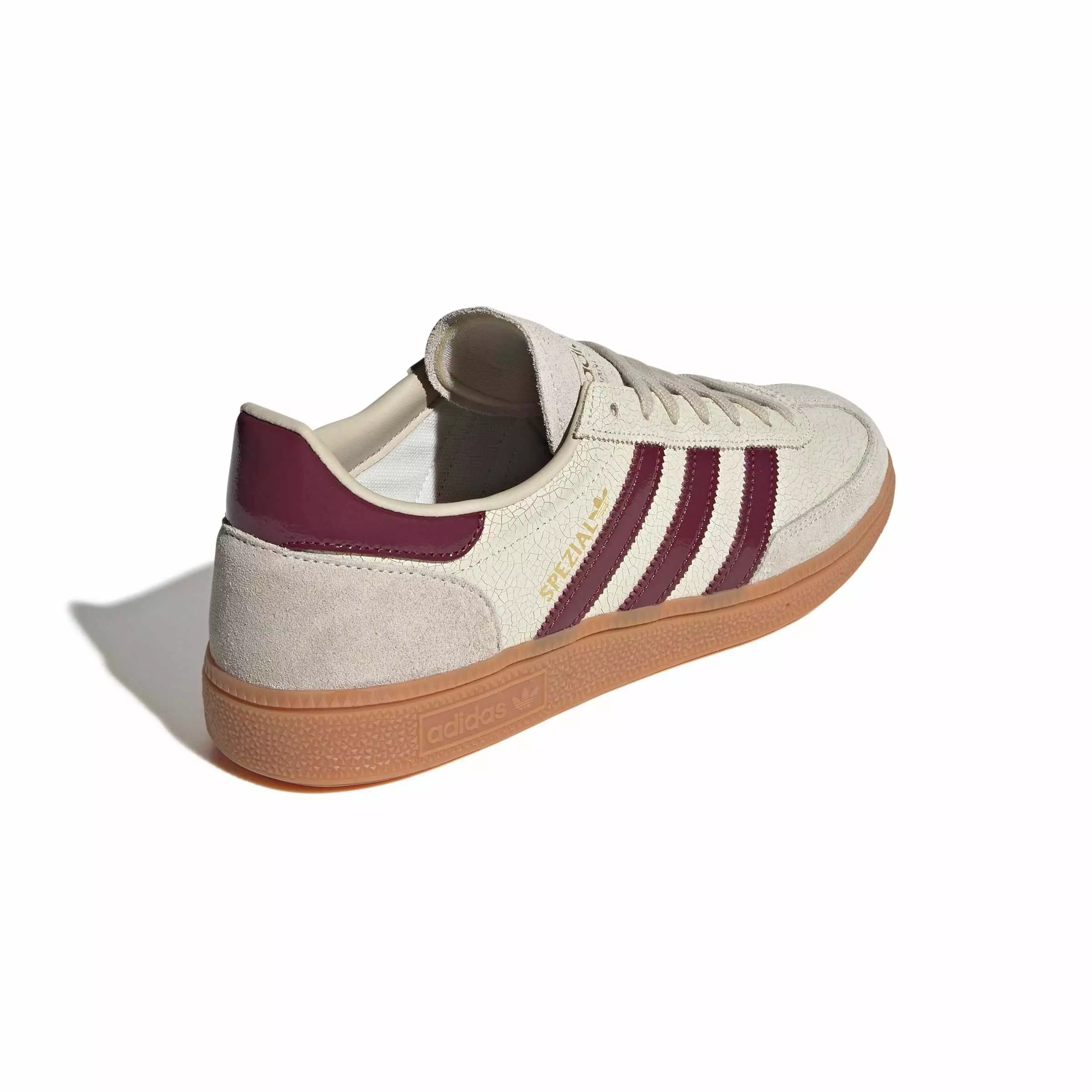 adidas Originals Handball Spezial "Off White/Shadow Red/Gum 2" Men's Shoe - OFF WHITE/RED/GUM