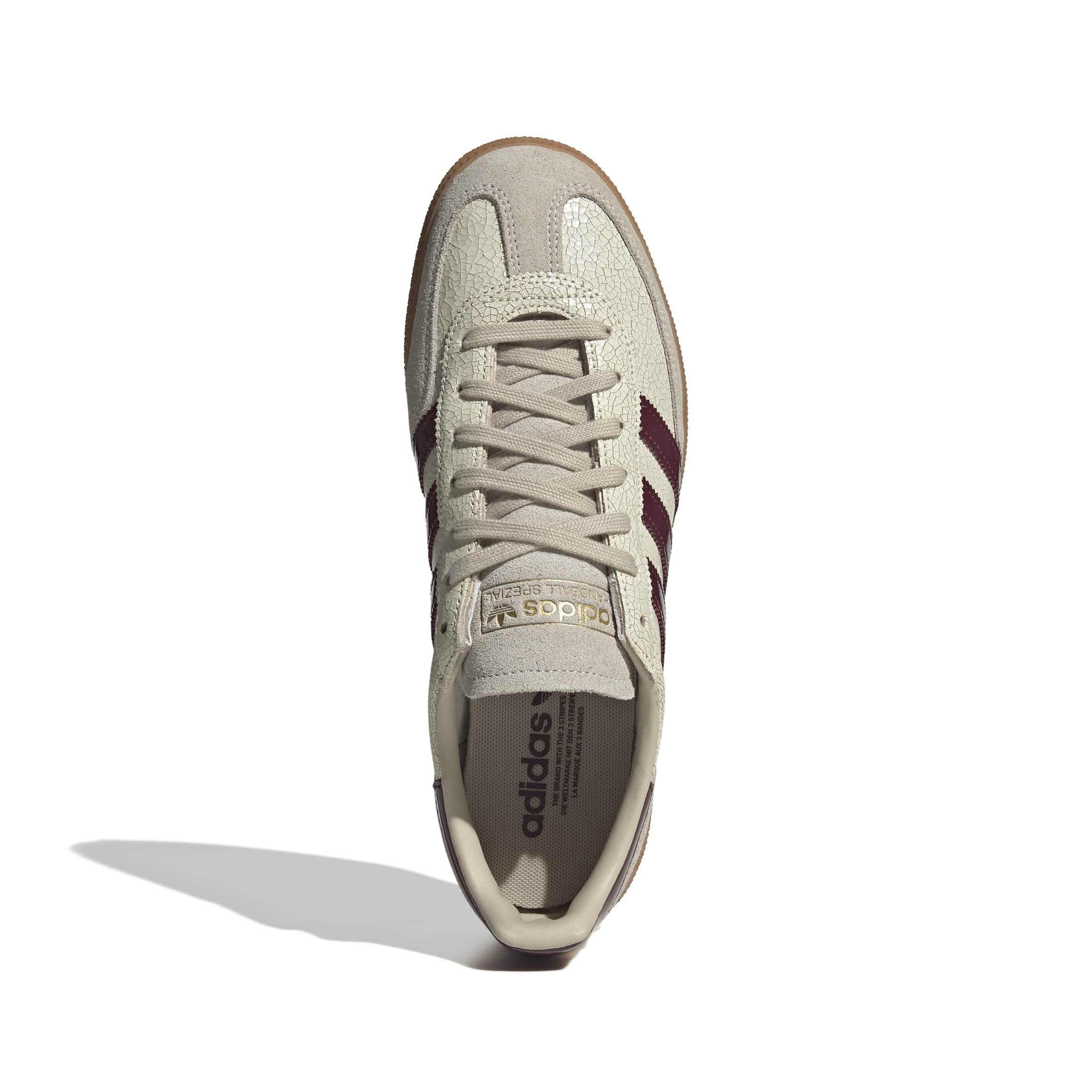 adidas Originals Handball Spezial "Off White/Shadow Red/Gum 2" Men's Shoe - OFF WHITE/RED/GUM Thumbnail View 4