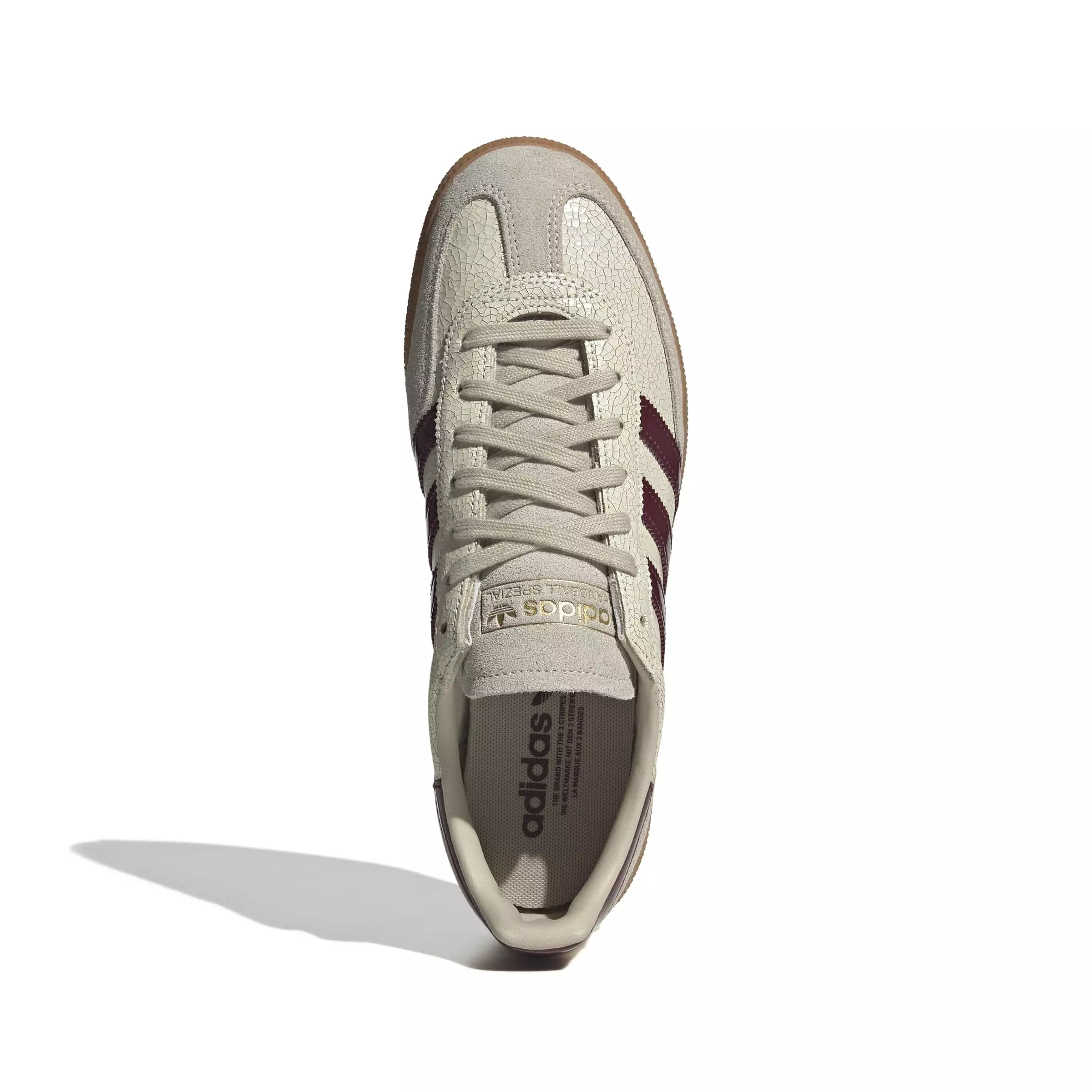 adidas Originals Handball Spezial "Off White/Shadow Red/Gum 2" Men's Shoe - OFF WHITE/RED/GUM
