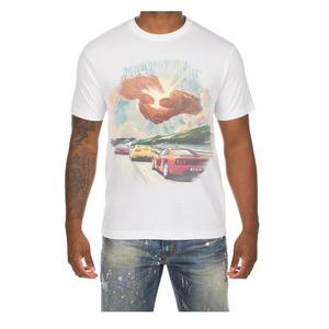 AKOO Men's Chariots Short Sleeve Graphic Tee