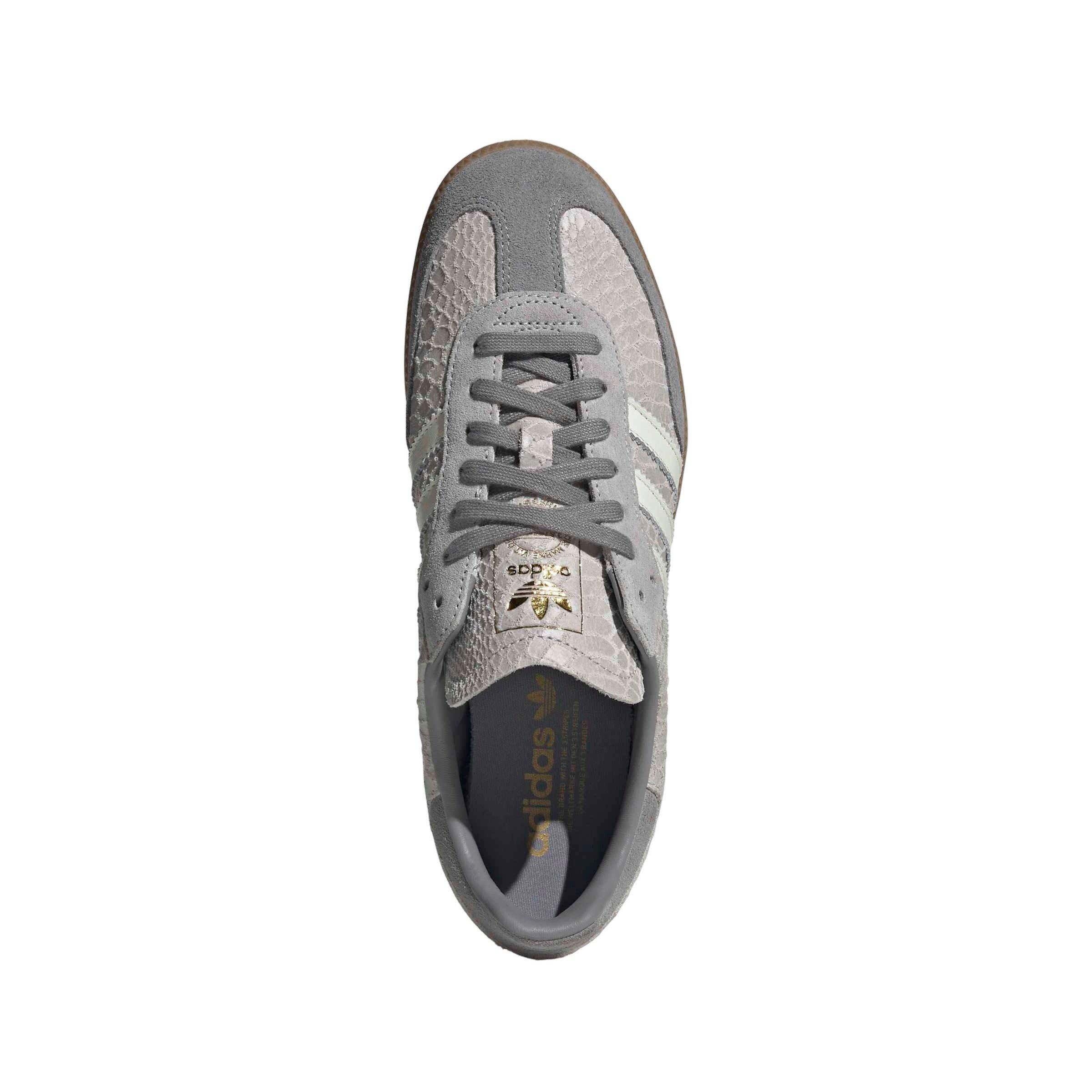 adidas Originals Samba OG "Grey Two/Off White/Gum 4" Men's Shoe - GREY/OFF WHITE/GUM Thumbnail View 7