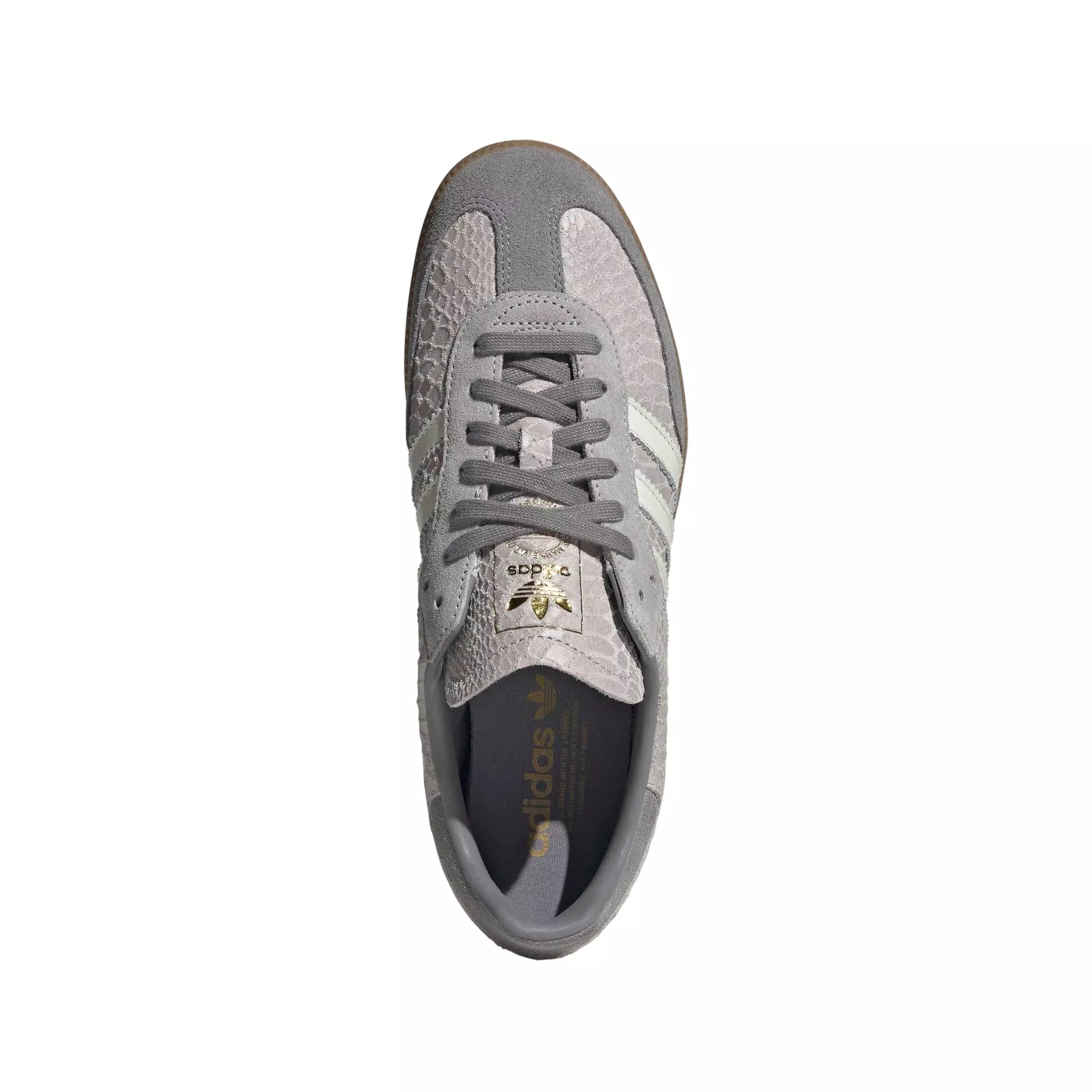 adidas Originals Samba OG "Grey Two/Off White/Gum 4" Men's Shoe - GREY/OFF WHITE/GUM
