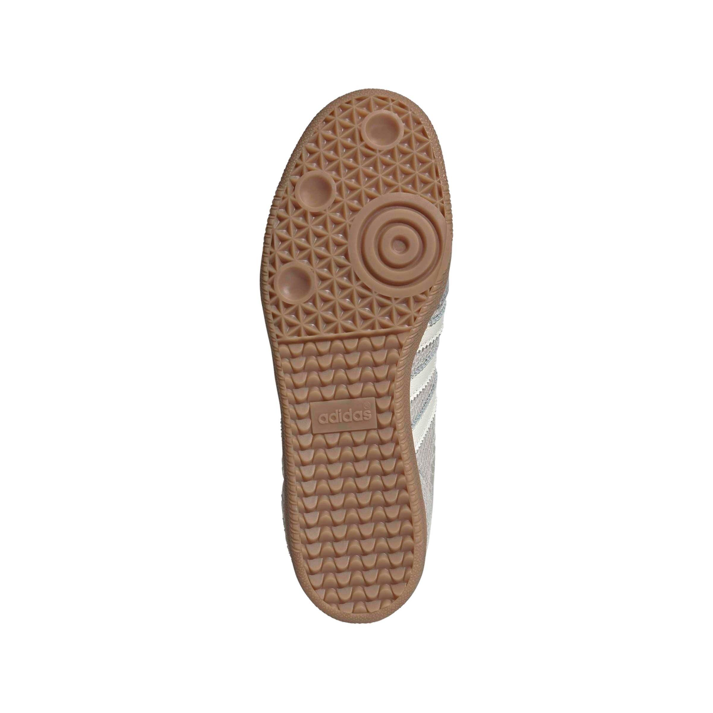 adidas Originals Samba OG "Grey Two/Off White/Gum 4" Men's Shoe - GREY/OFF WHITE/GUM Thumbnail View 8
