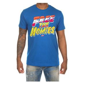 AKOO Men's Free The Homies Short Sleeve Graphic Tee