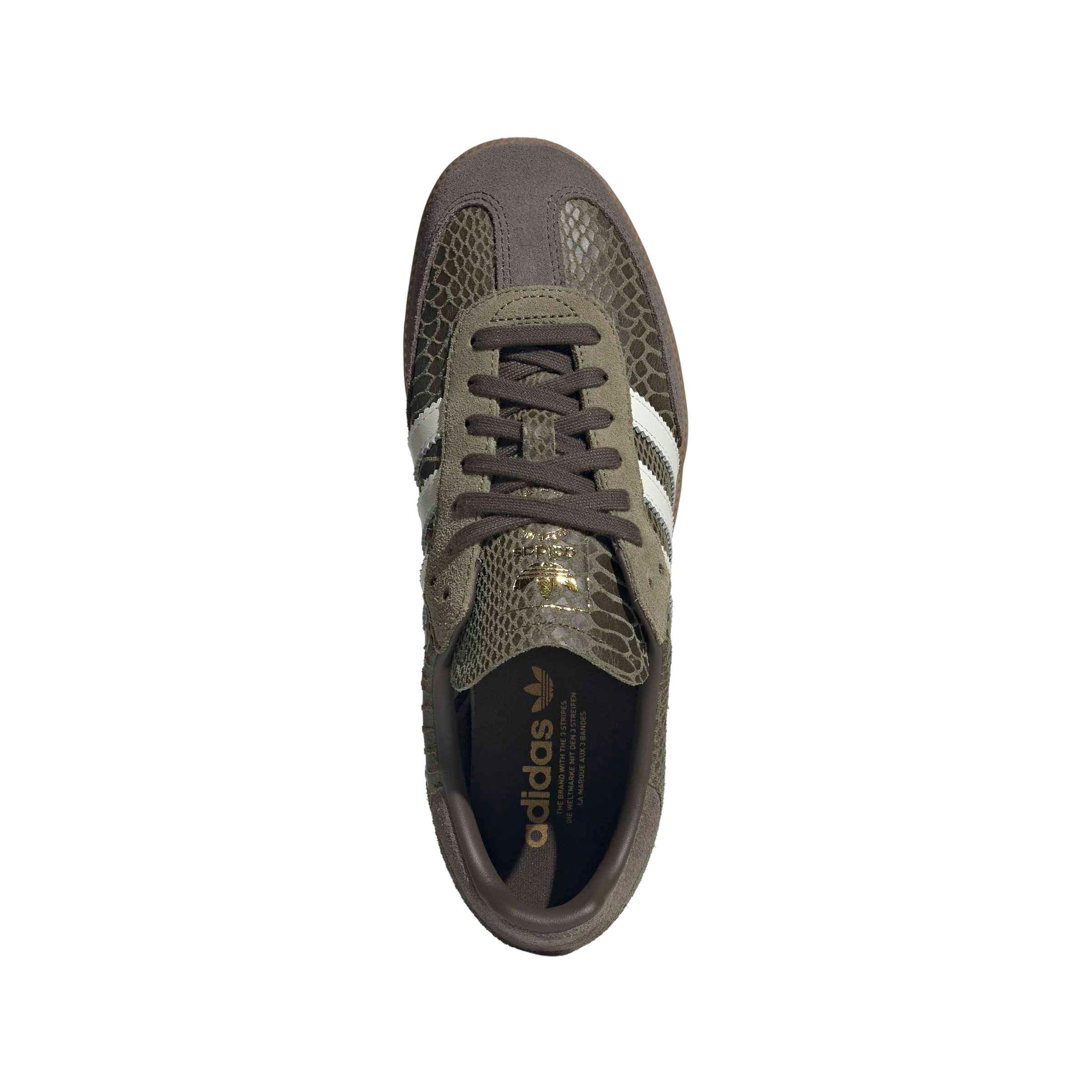 adidas Originals Samba OG "Focus Olive/Off White/Gum 4" Men's Shoe - OLIVE/OFF WHITE/GUM Thumbnail View 7