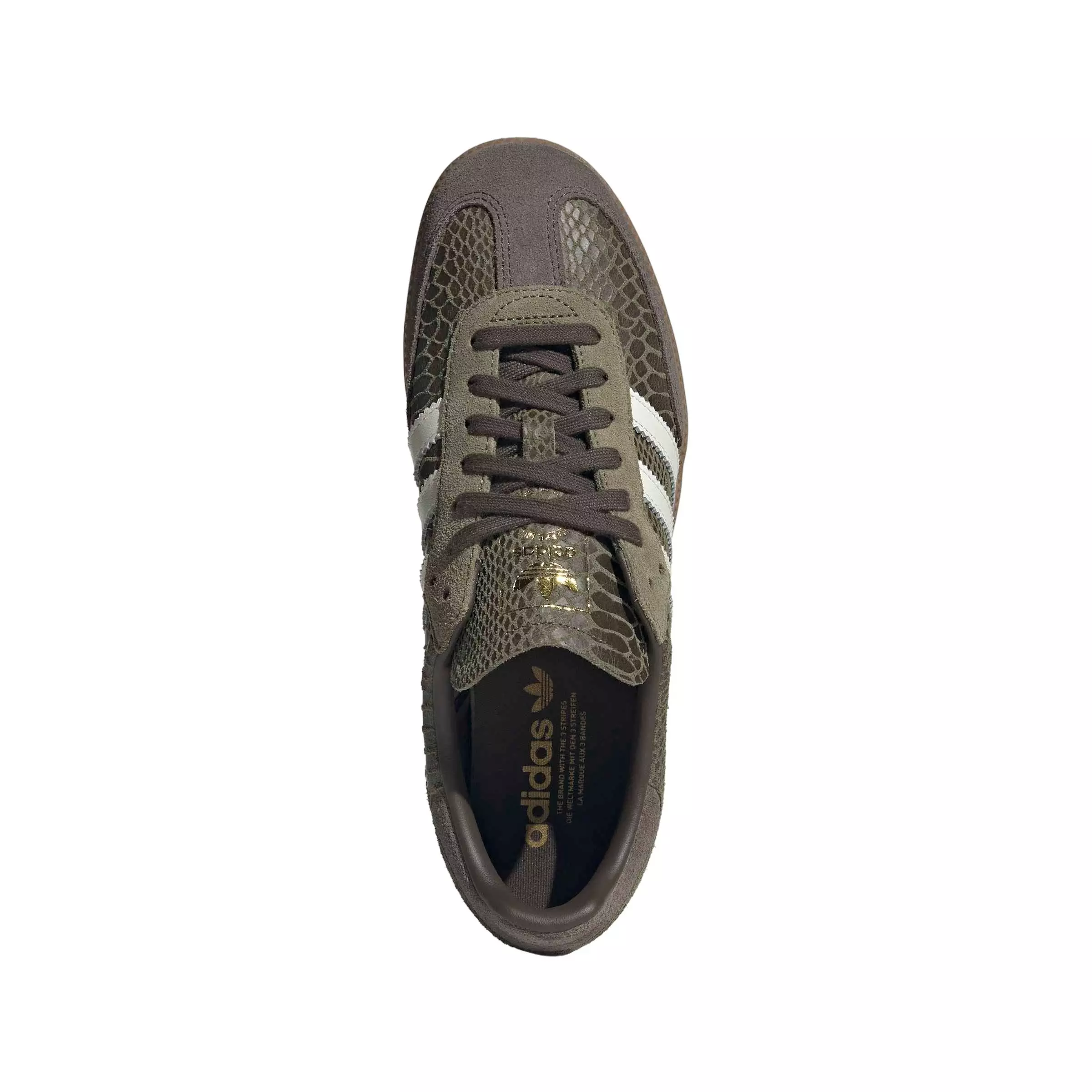 adidas Originals Samba OG "Focus Olive/Off White/Gum 4" Men's Shoe - OLIVE/OFF WHITE/GUM