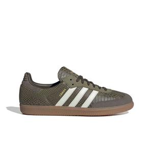 adidas Originals Samba OG "Focus Olive/Off White/Gum 4" Men's Shoe - OLIVE/OFF WHITE/GUM