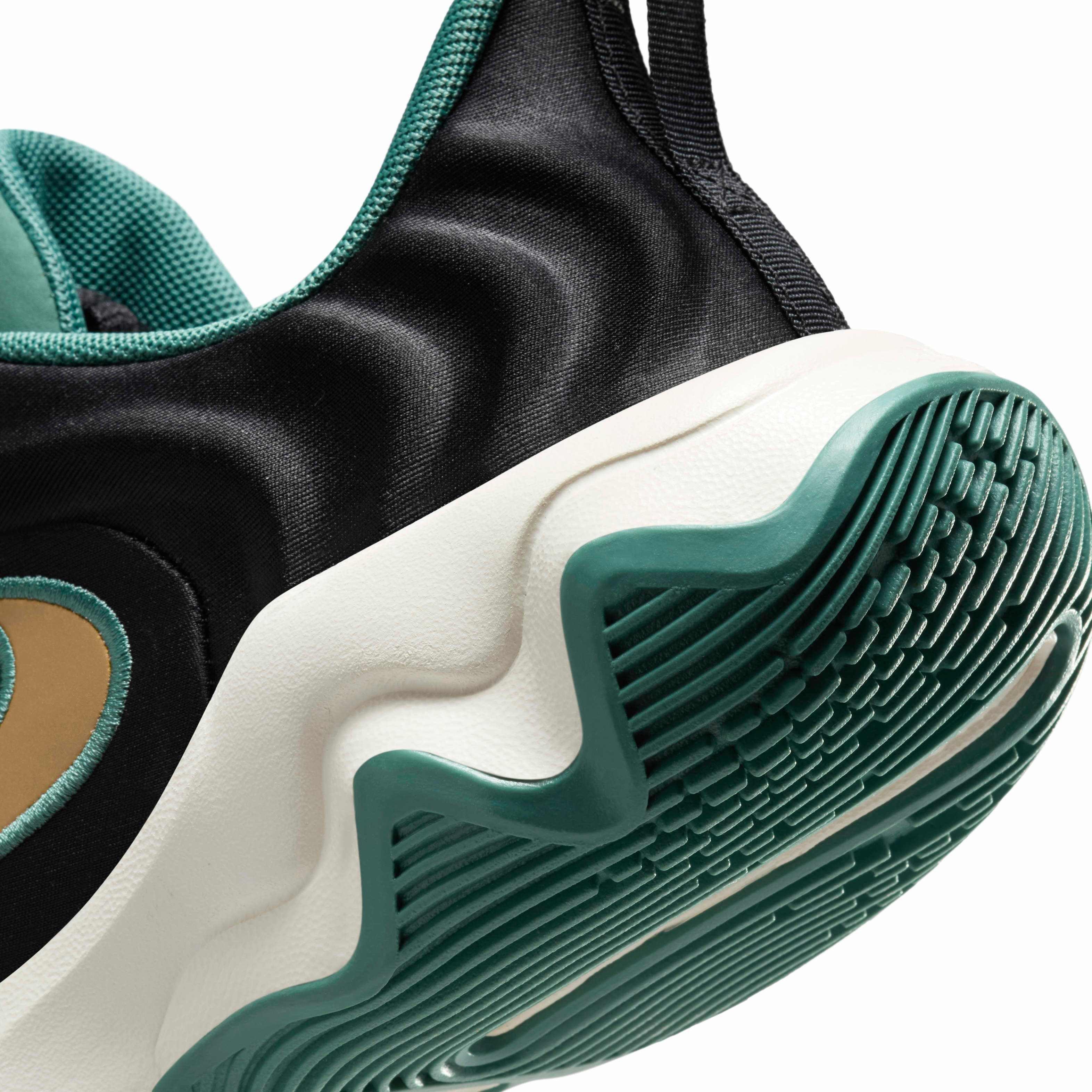 Nike Giannis Immortality 4 Grade School Boys' "Black/Bicoastal/Pale Ivory/Gold" Basketball Shoe