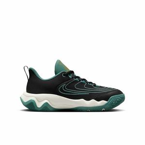 Nike Giannis Immortality 4 "Black/Bicoastal/Pale Ivory/Gold" Grade School Boys' Basketball Shoe