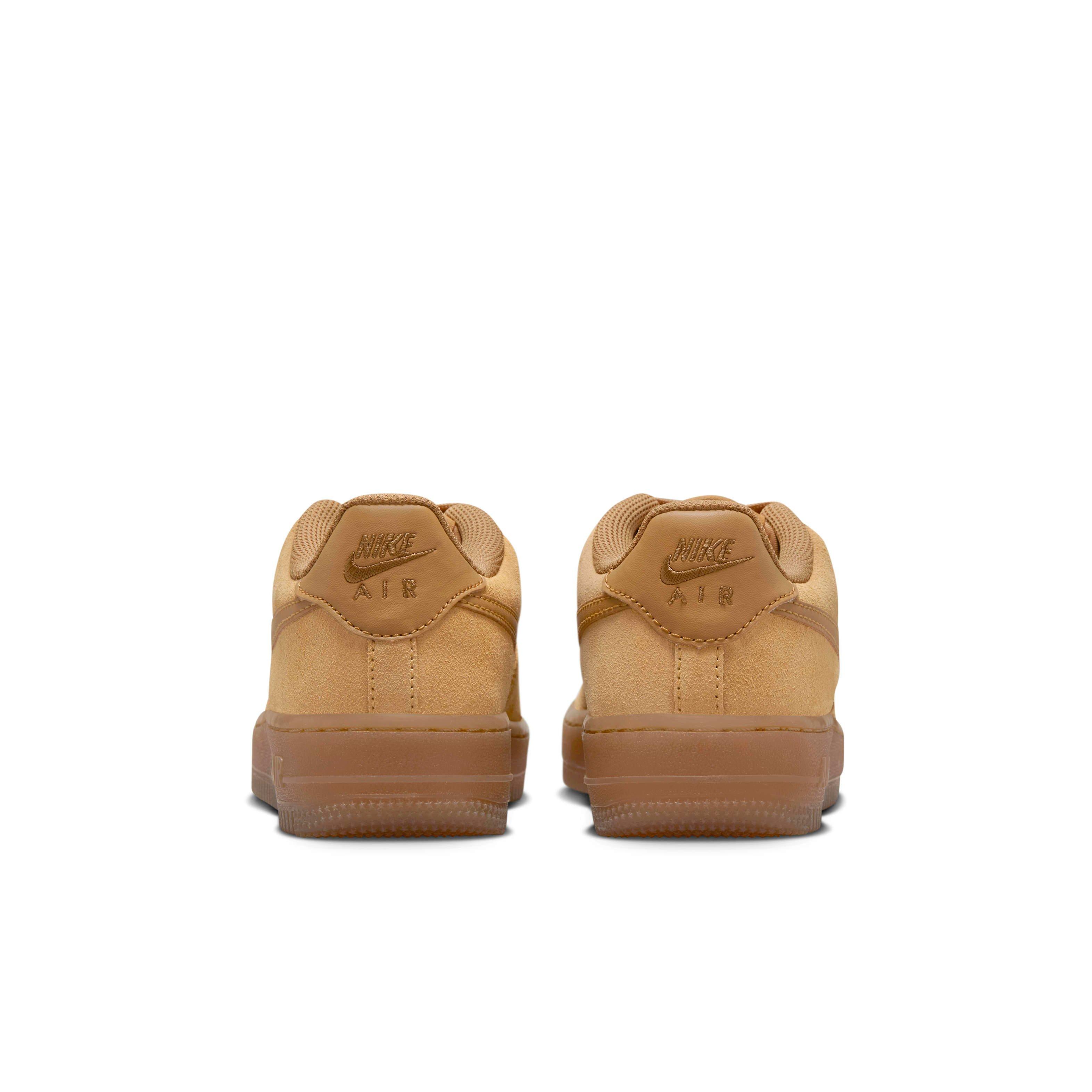 Nike Air Force 1 "Wheat/Gum Light Brown/Wheat" Grade School Boys' Shoe