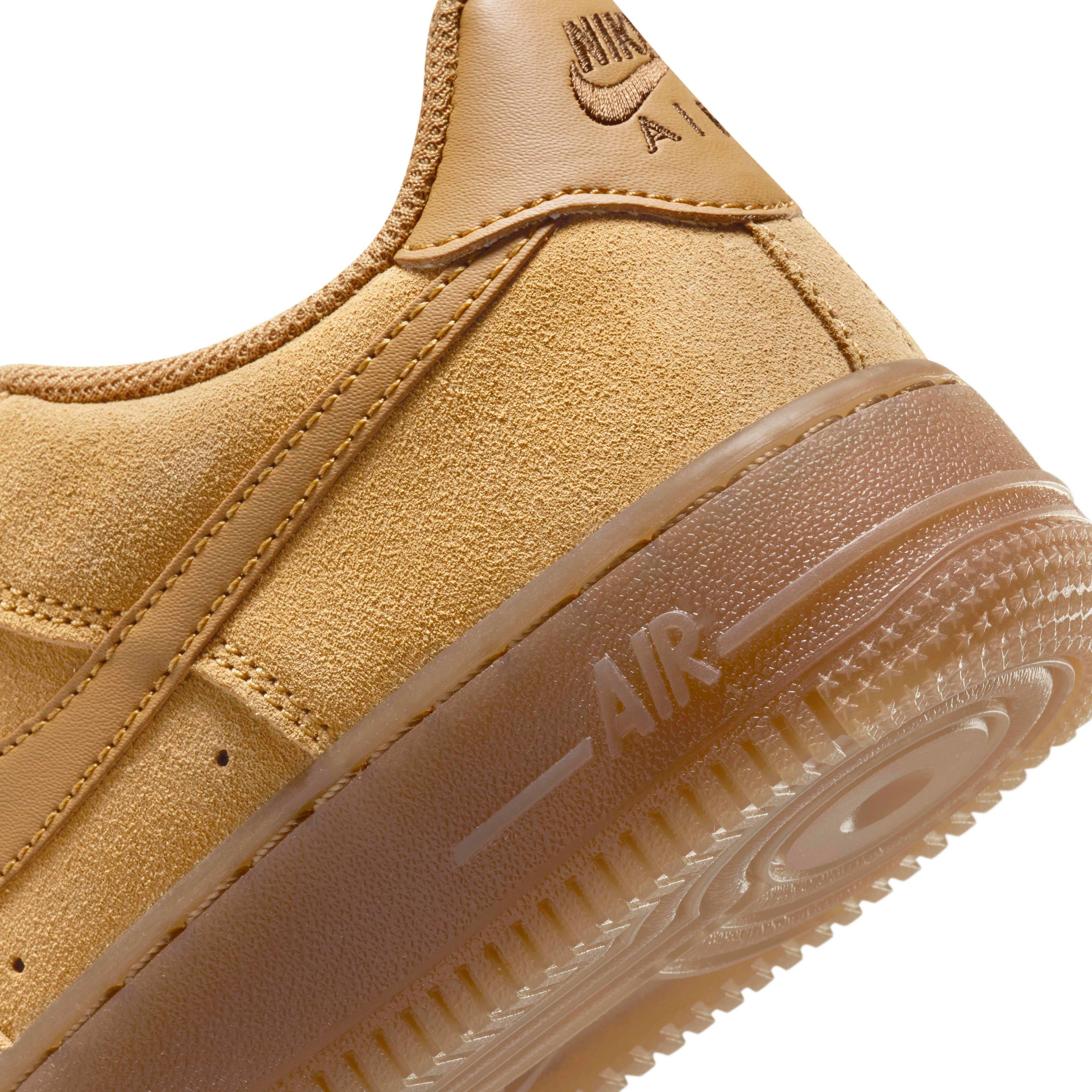 Nike Air Force 1 "Wheat/Gum Light Brown/Wheat" Grade School Boys' Shoe