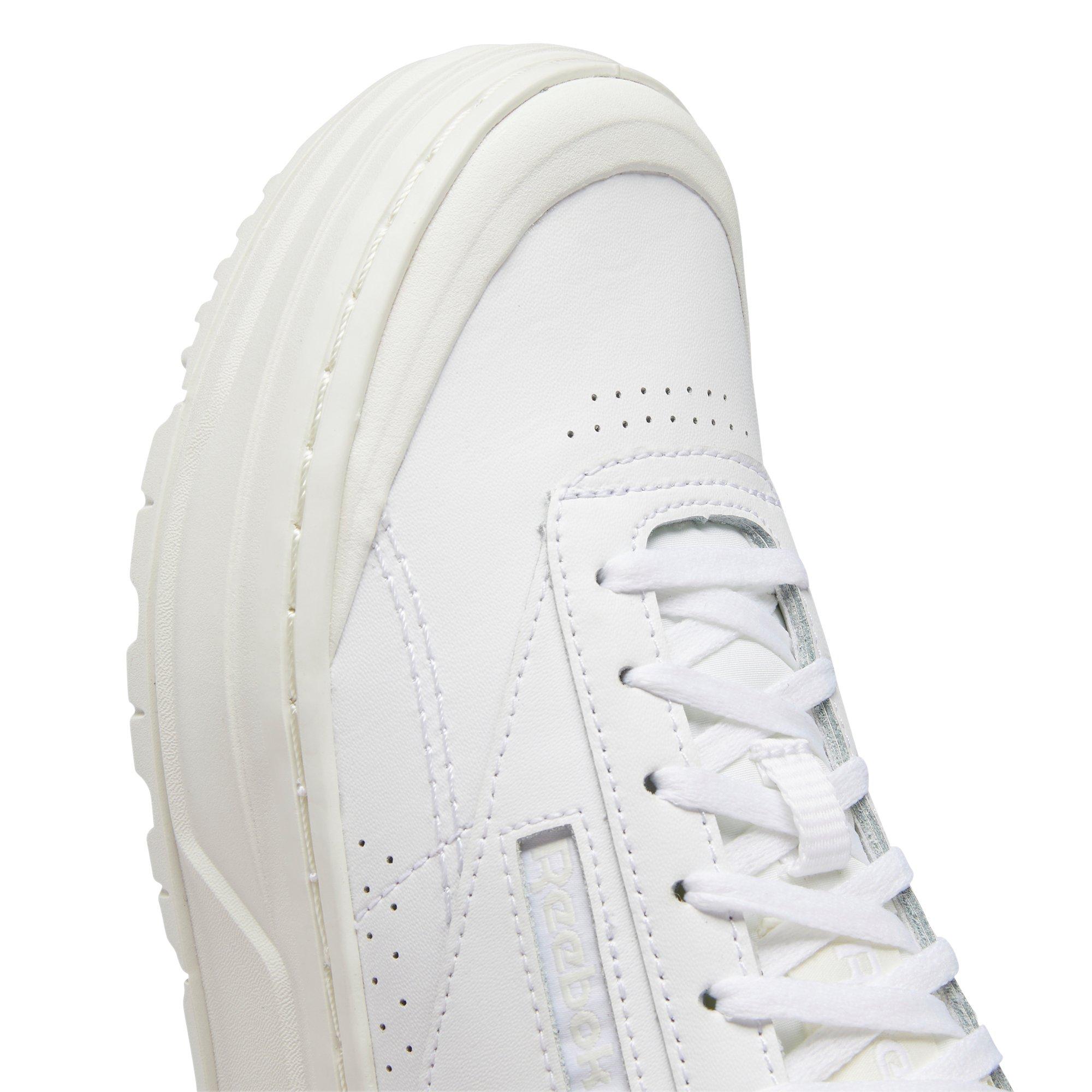 Reebok Club C Double GEO "Ftwr White/Ftwr White/Chalk" Women's Shoe - WHITE Thumbnail View 11