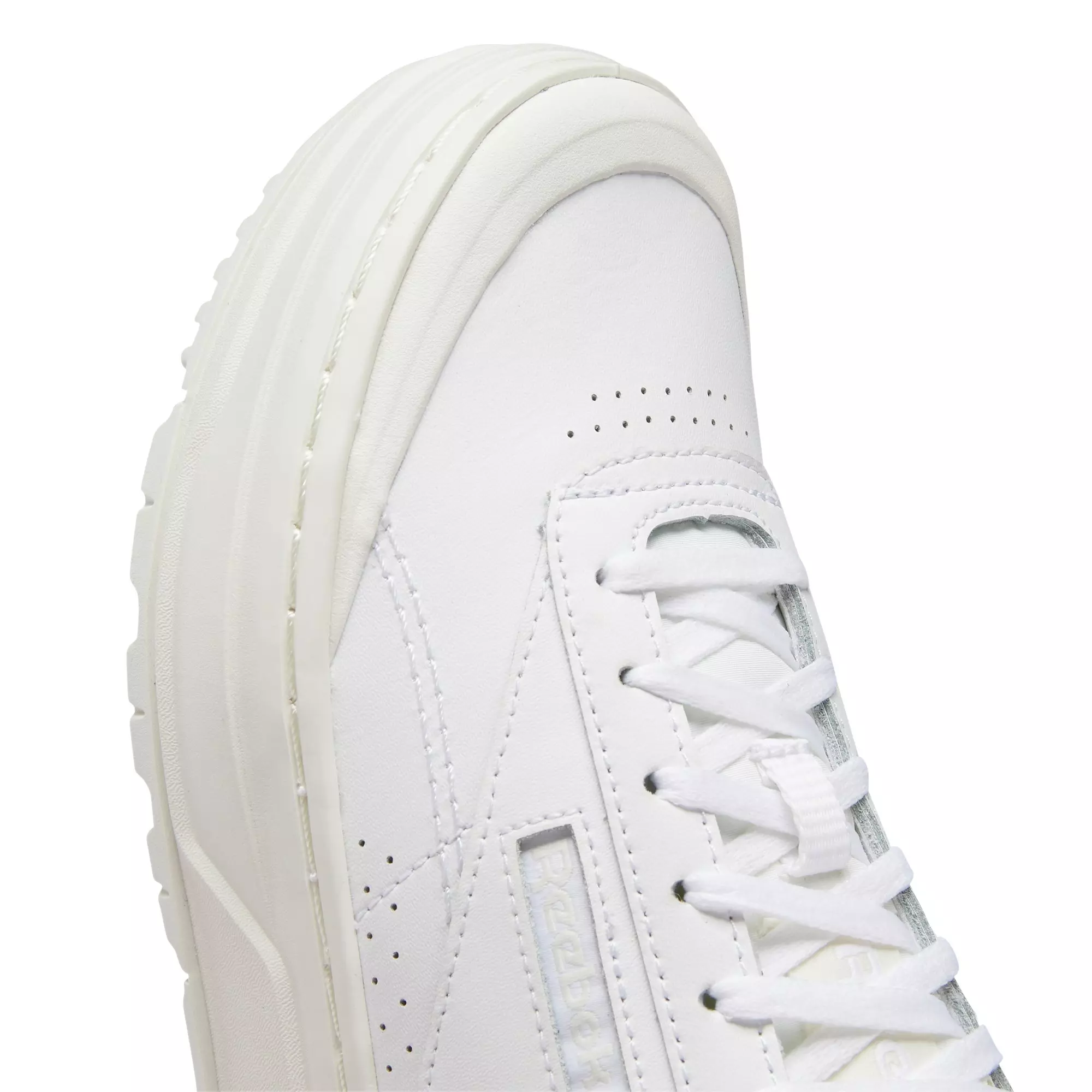 Reebok Club C Double GEO "Ftwr White/Ftwr White/Chalk" Women's Shoe - WHITE