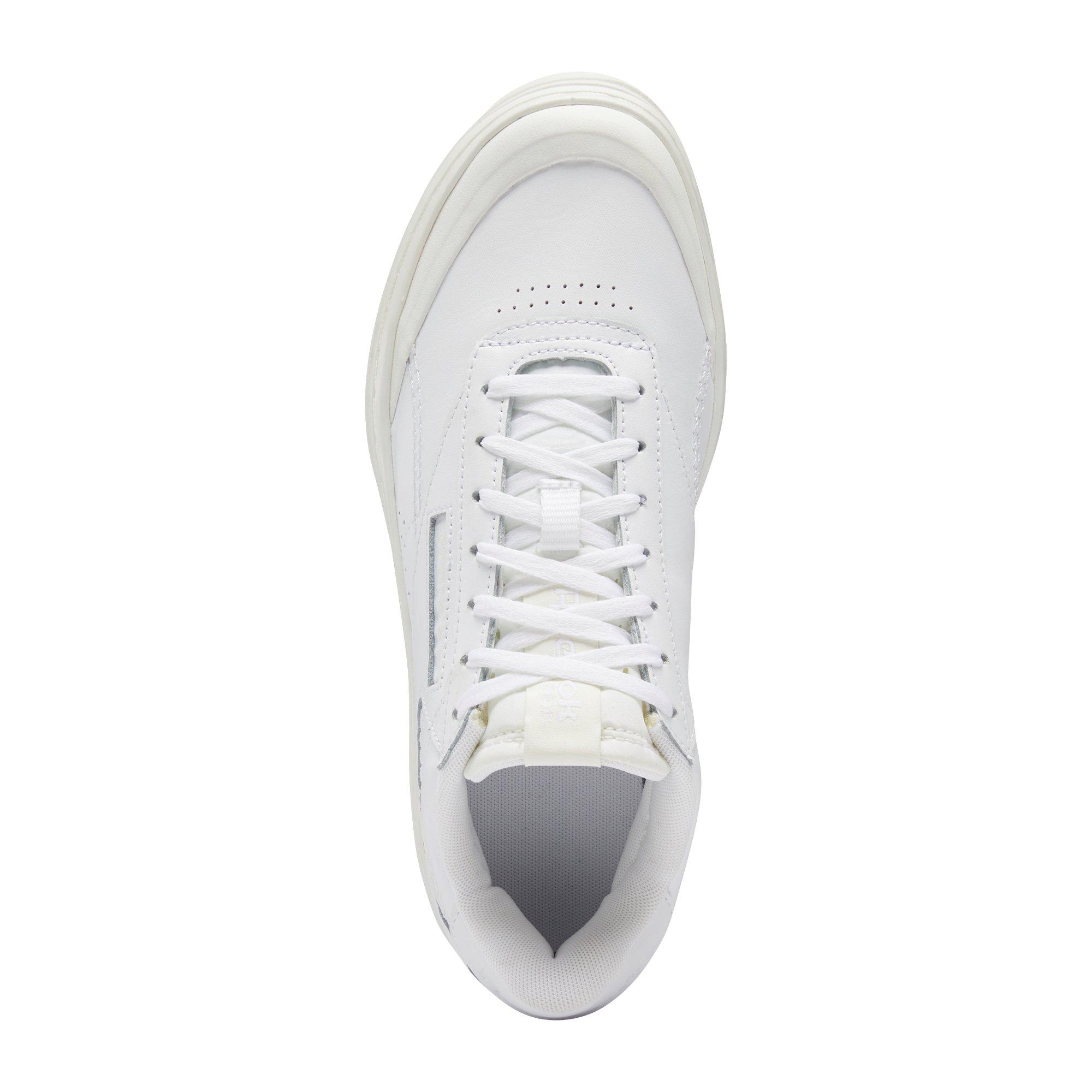 Reebok Club C Double GEO "Ftwr White/Ftwr White/Chalk" Women's Shoe - WHITE Thumbnail View 7