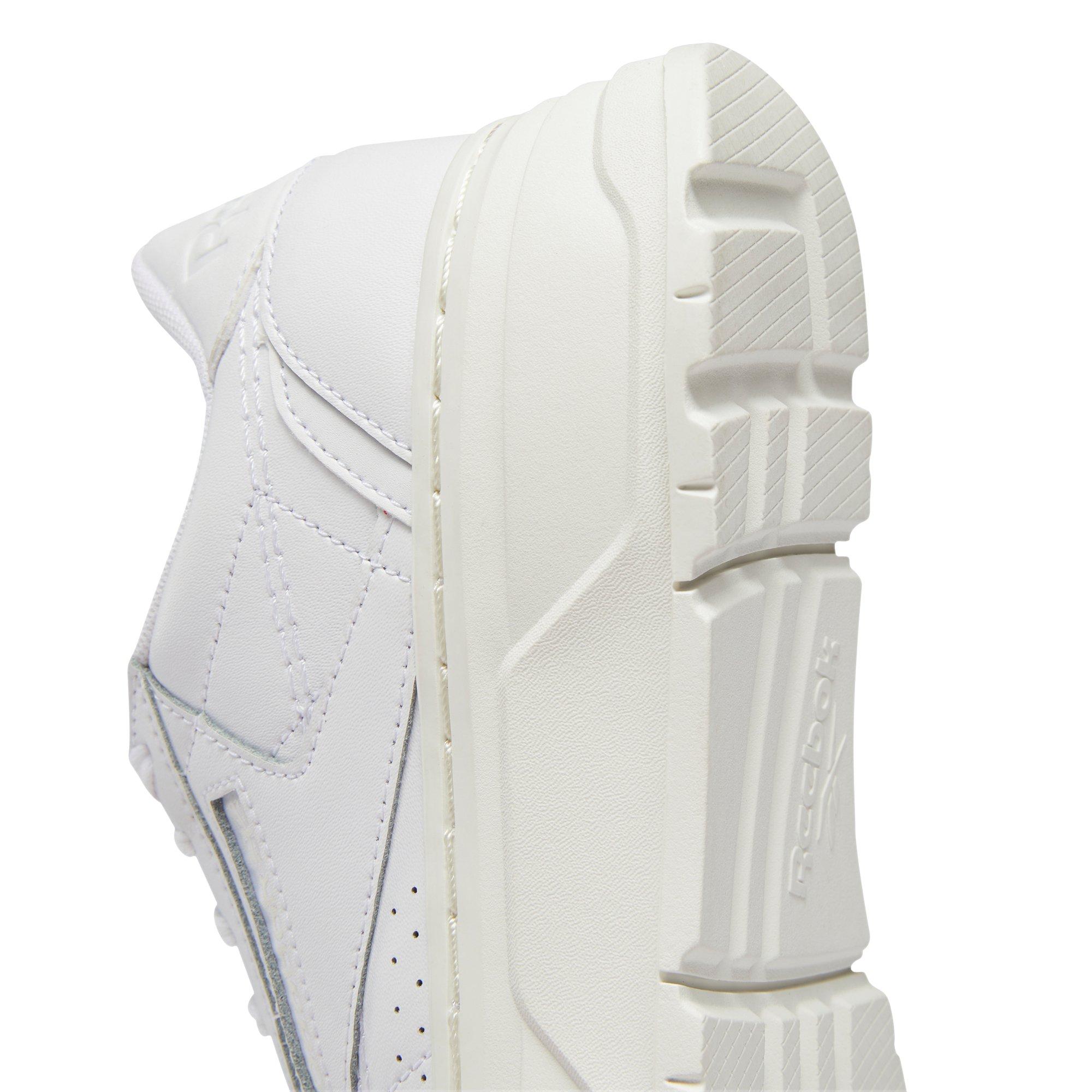 Reebok Club C Double GEO "Ftwr White/Ftwr White/Chalk" Women's Shoe - WHITE Thumbnail View 9