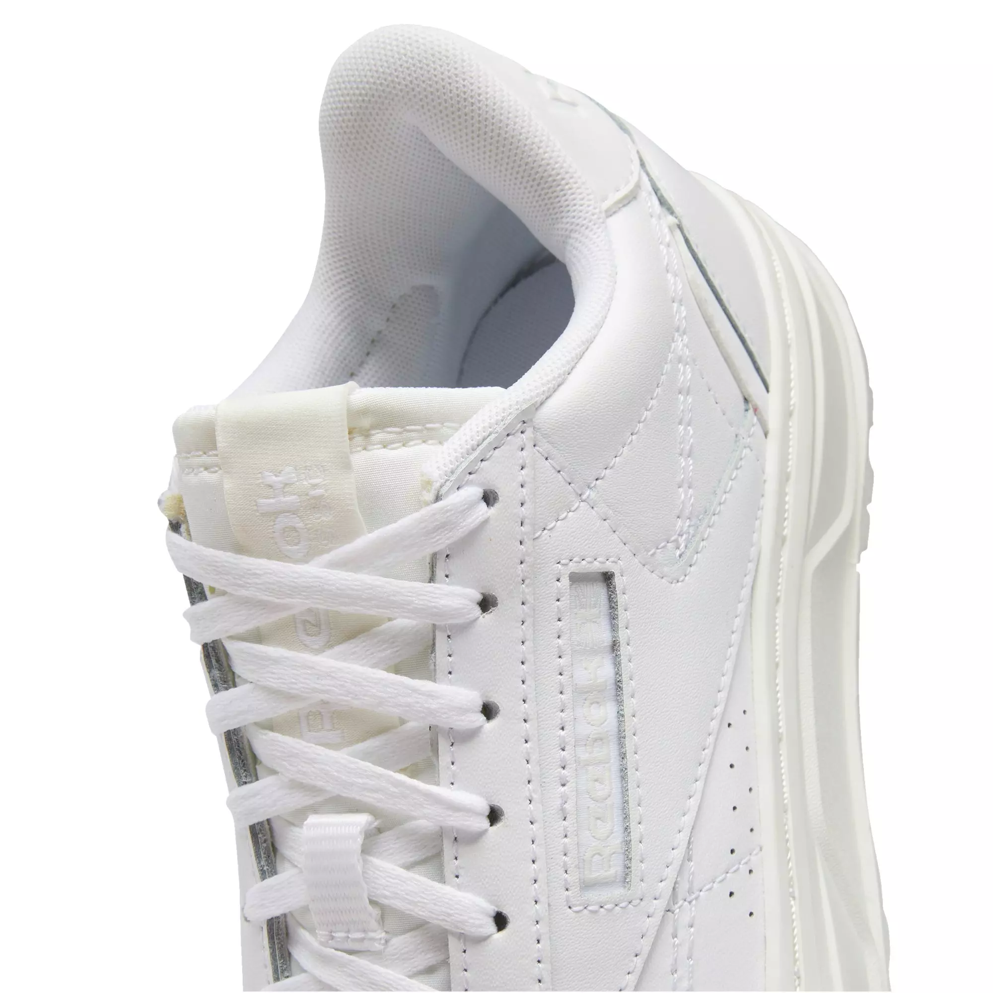 Reebok Club C Double GEO "Ftwr White/Ftwr White/Chalk" Women's Shoe - WHITE
