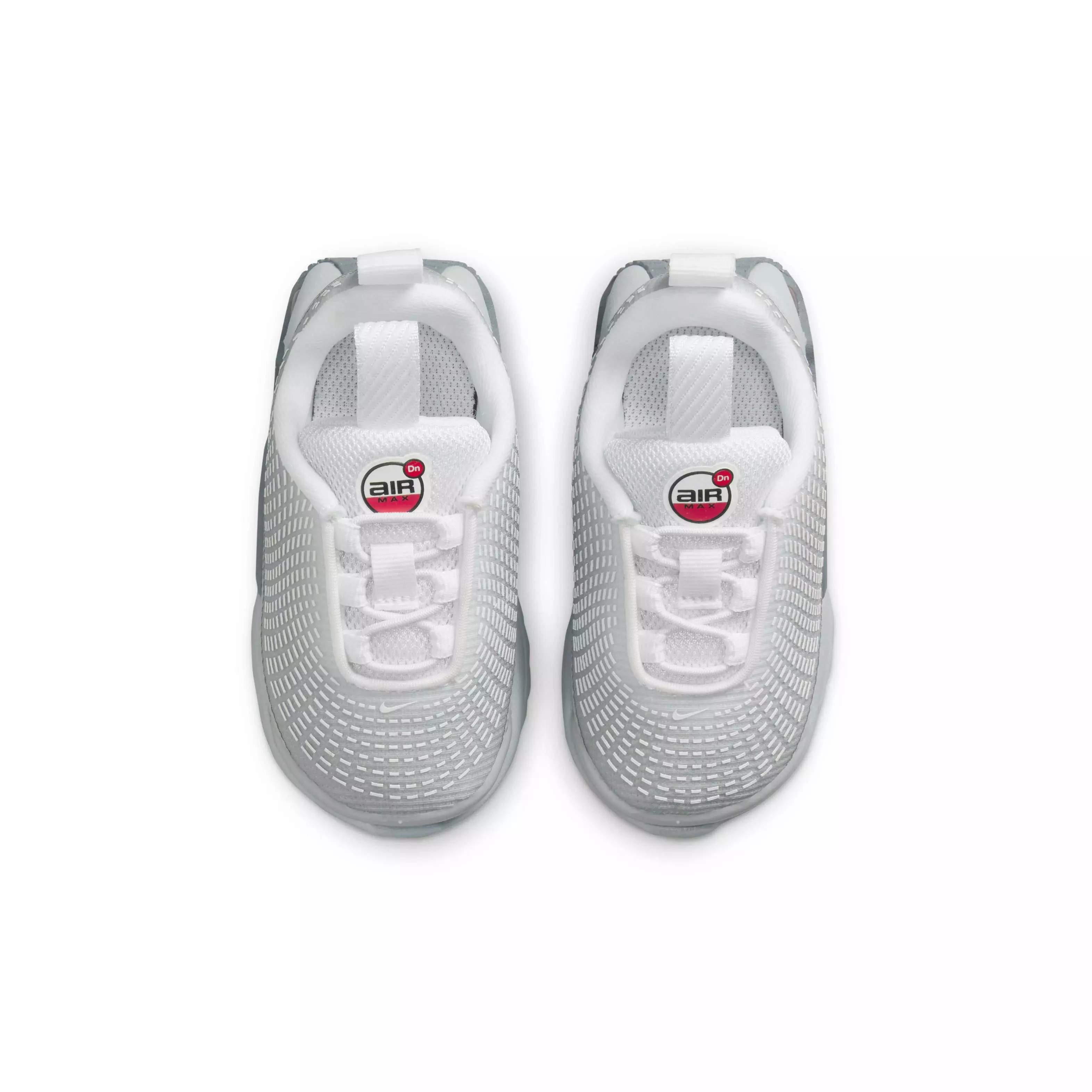 Nike Air Max Dn SE "Light Smoke Grey/White/Smoke Grey/University Red" Infant Boys' Shoe - LT GREY/WHITE/GREY/RED