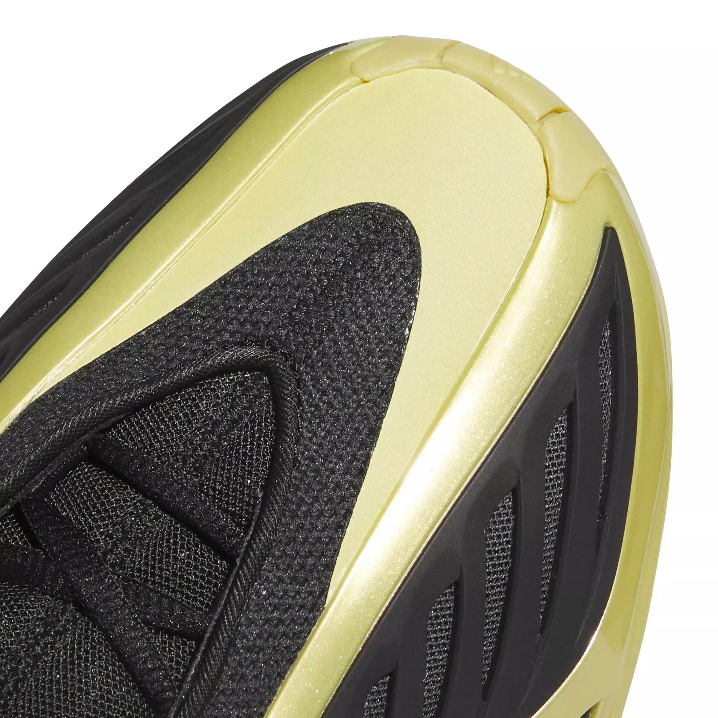 adidas Anthony Edwards 2 "Core Black/Gold Metallic/Solar Turbo" Men's Basketball Shoe - BLACK/GOLD/TURBO