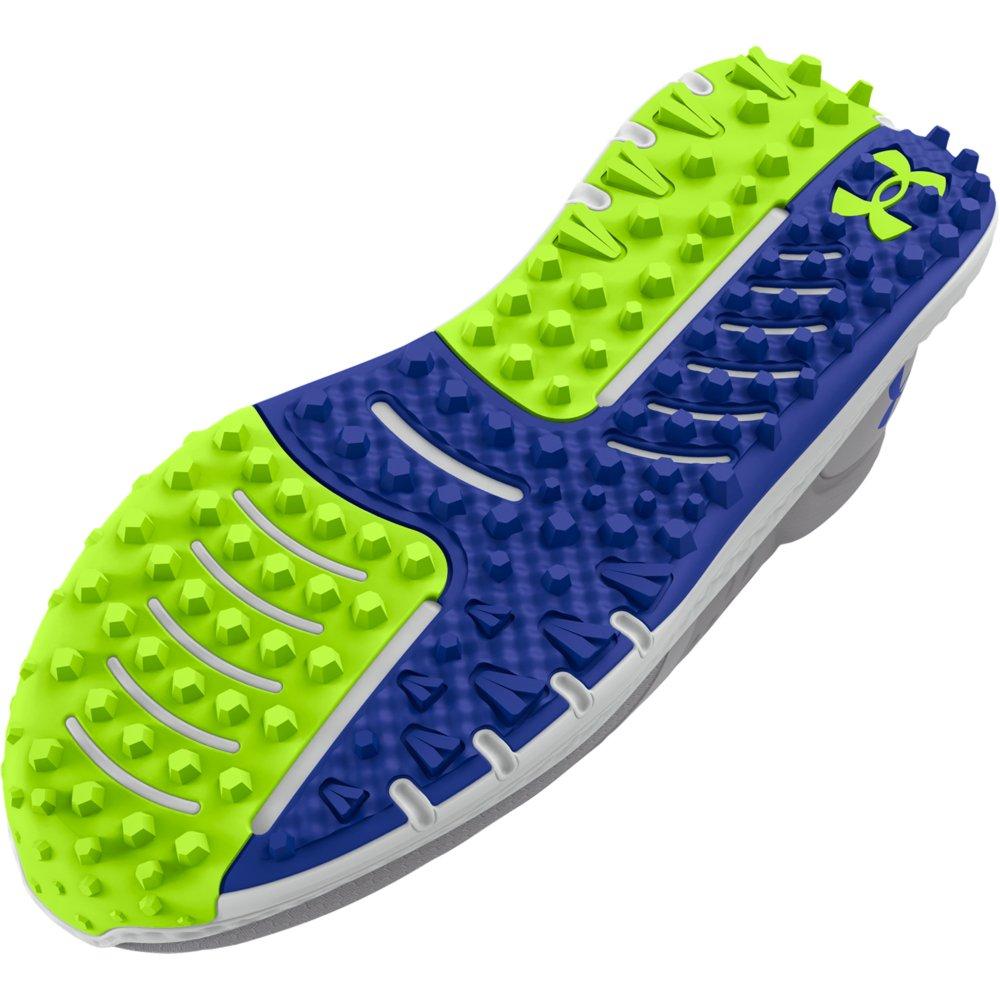 Under Armour Charged Phantom Mod Grey Royal Grade School Kids Spikeless Golf Shoe