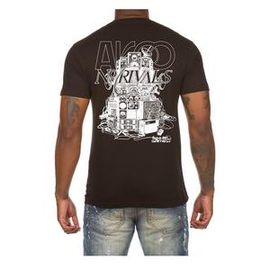 AKOO Men's Soundwave Short Sleeve Graphic Tee