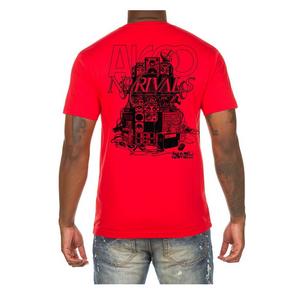 AKOO Men's Soundwave Short Sleeve Graphic Tee