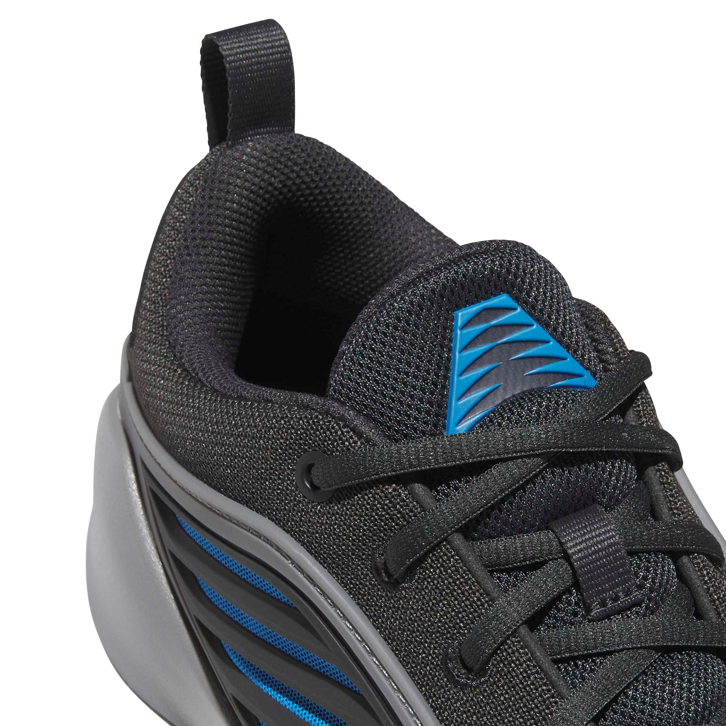adidas Believe That 1 "Carbon/Grey Three/Lucid Ray Blue" Men's Basketball Shoe - CARBON/GREY/BLUE Thumbnail View 5