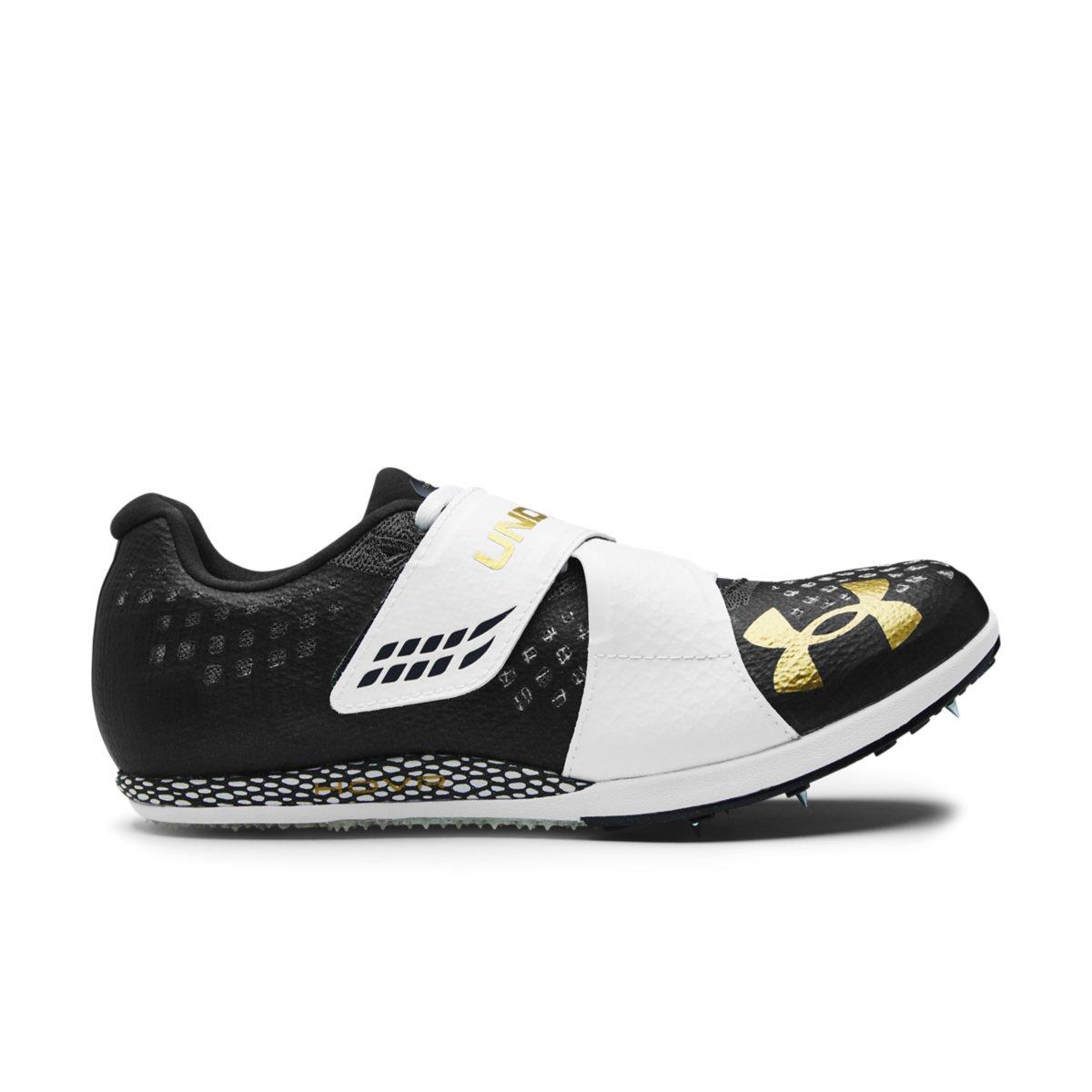 Under Armour HOVR Skyline TJ "Jet Grey/Black" Men's Track Spike - GREY/BLACK Thumbnail View 1