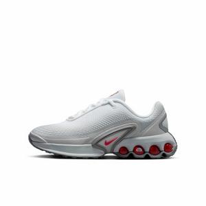 Nike Air Max Dn "Light Smoke Grey/White/Smoke Grey/University Red" Grade School Boys' Shoe
