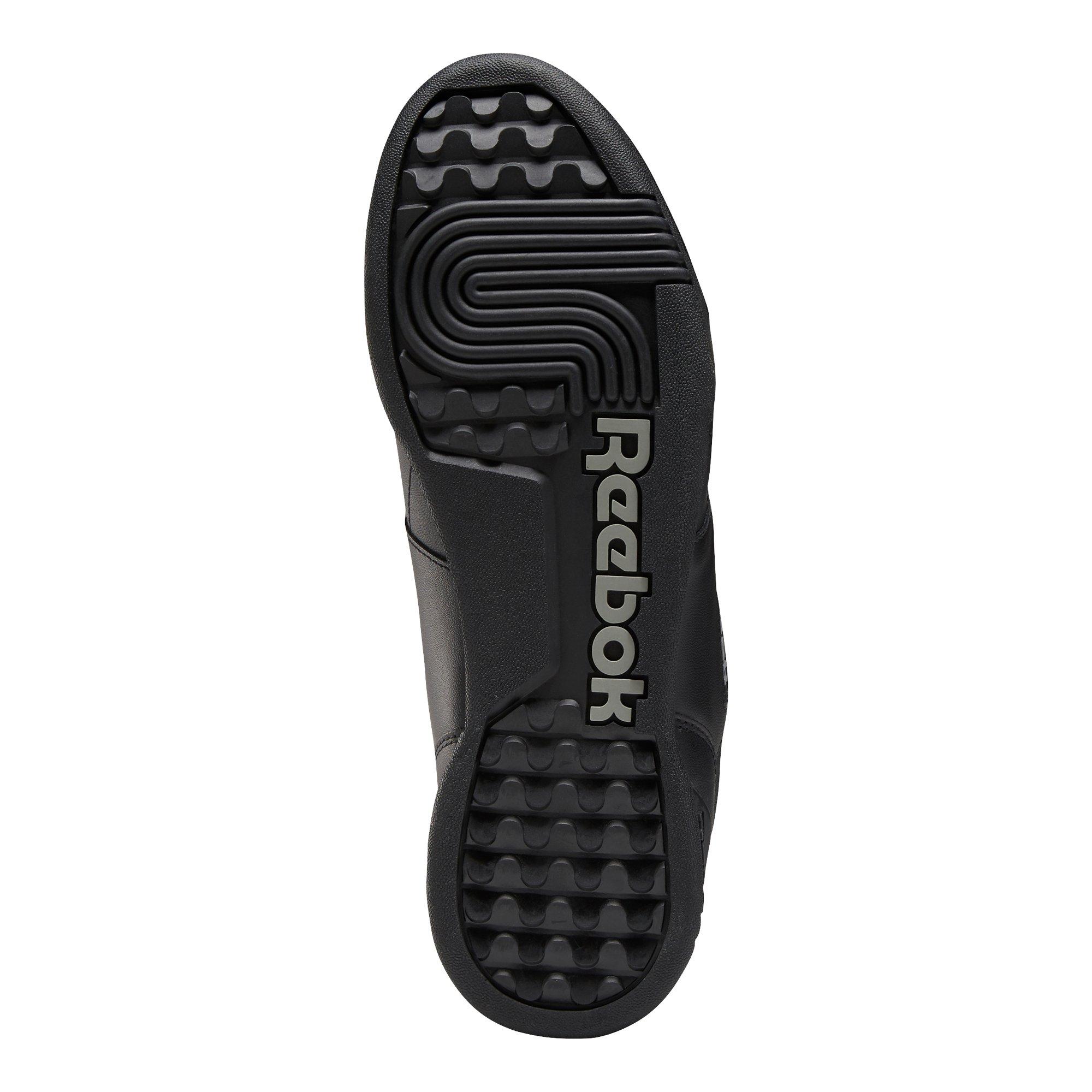 Reebok Classic Workout Plus "Black/Charcoal" Men's Shoe - BLACK/GREY Thumbnail View 8