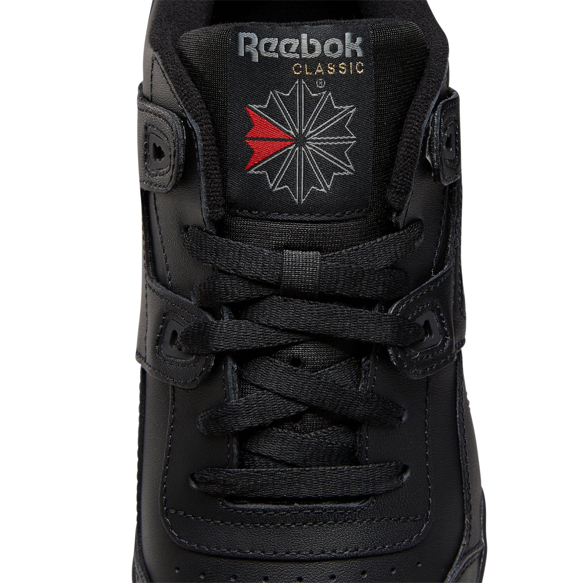 Reebok Classic Workout Plus "Black/Charcoal" Men's Shoe - BLACK/GREY Thumbnail View 9