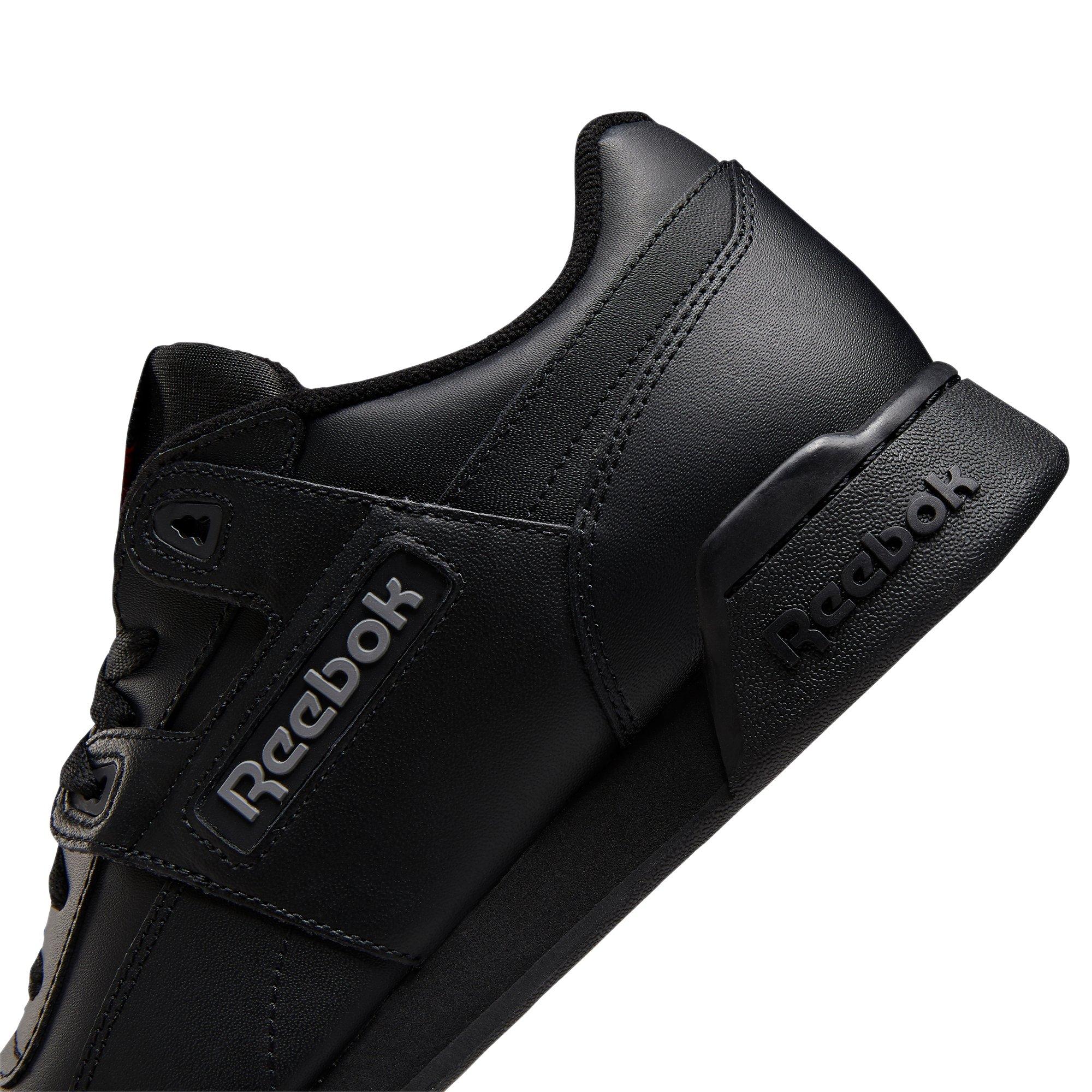 Reebok Classic Workout Plus "Black/Charcoal" Men's Shoe - BLACK/GREY Thumbnail View 10