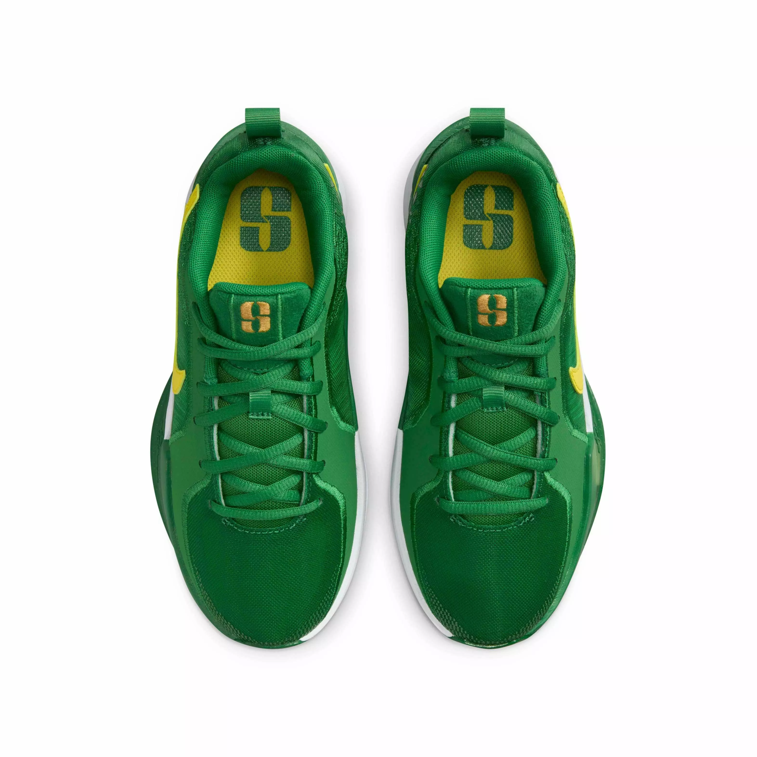Nike Sabrina 2 "Apple Green/White/Yellow Strike" Grade School Boys' Basketball Shoe - GREEN/WHITE/YELLOW