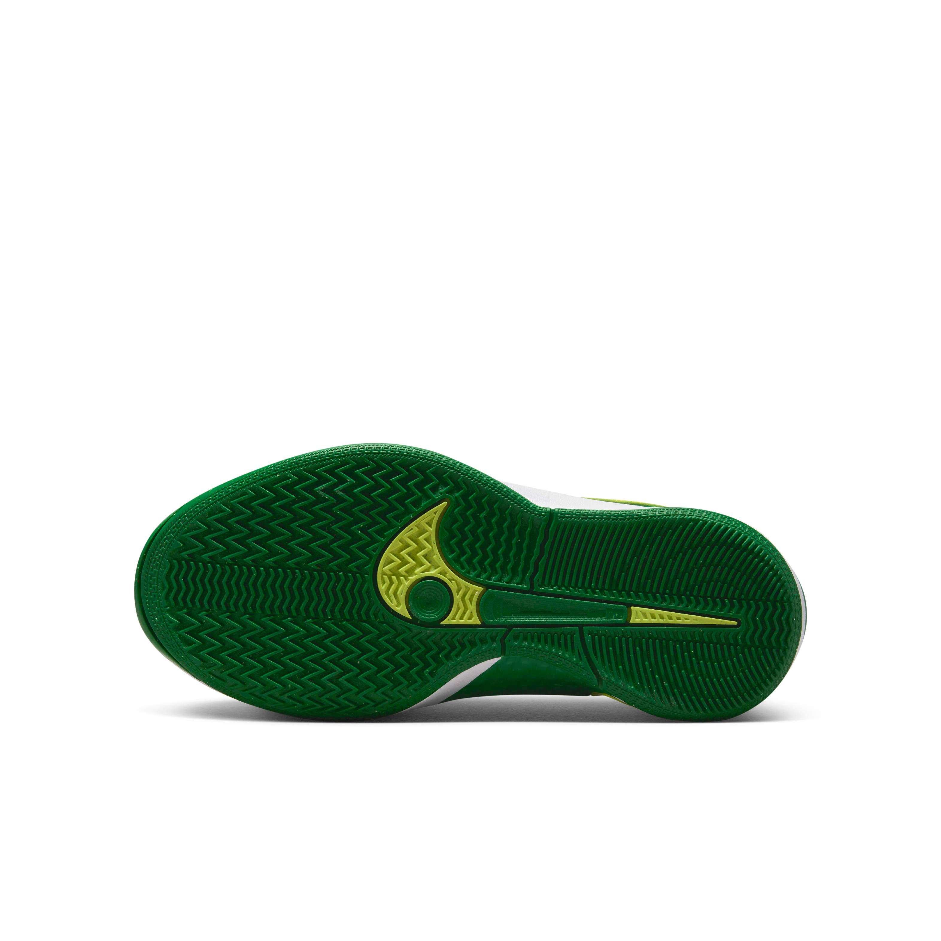 Nike Sabrina 2 Grade School Boys' "Apple Green/White/Yellow Strike" Basketball Shoe
