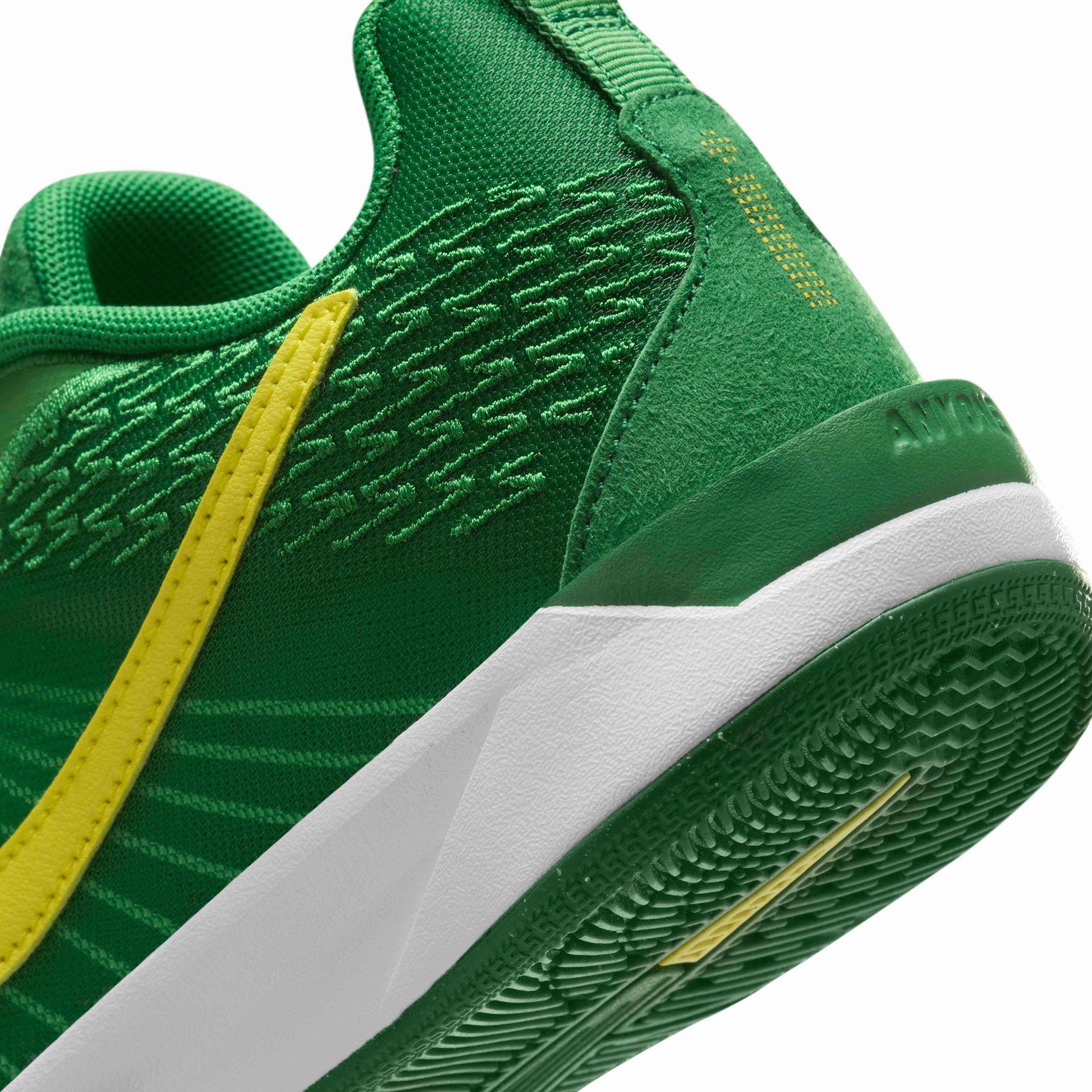 Nike Sabrina 2 Grade School Boys' "Apple Green/White/Yellow Strike" Basketball Shoe