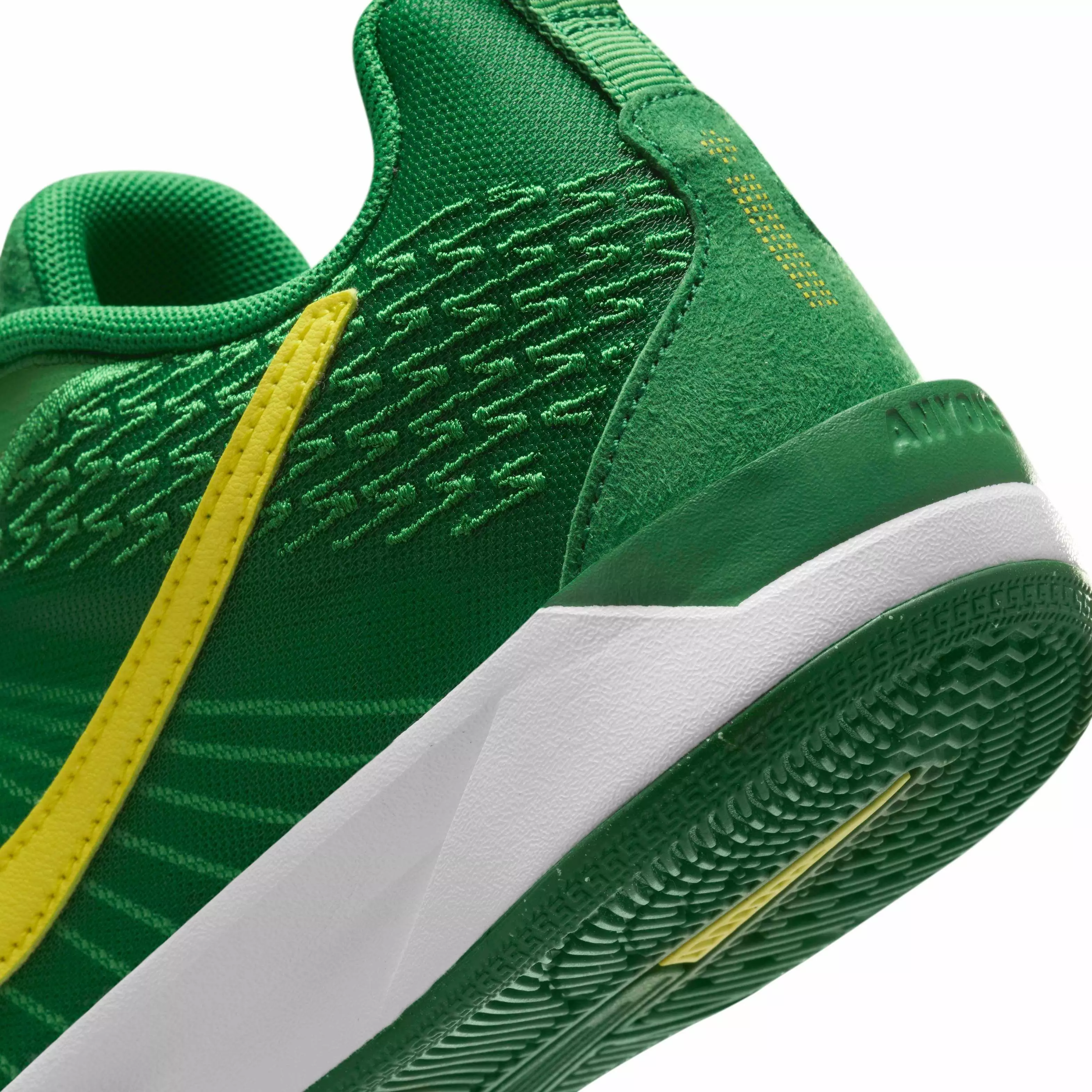 Nike Sabrina 2 "Apple Green/White/Yellow Strike" Grade School Boys' Basketball Shoe - GREEN/WHITE/YELLOW